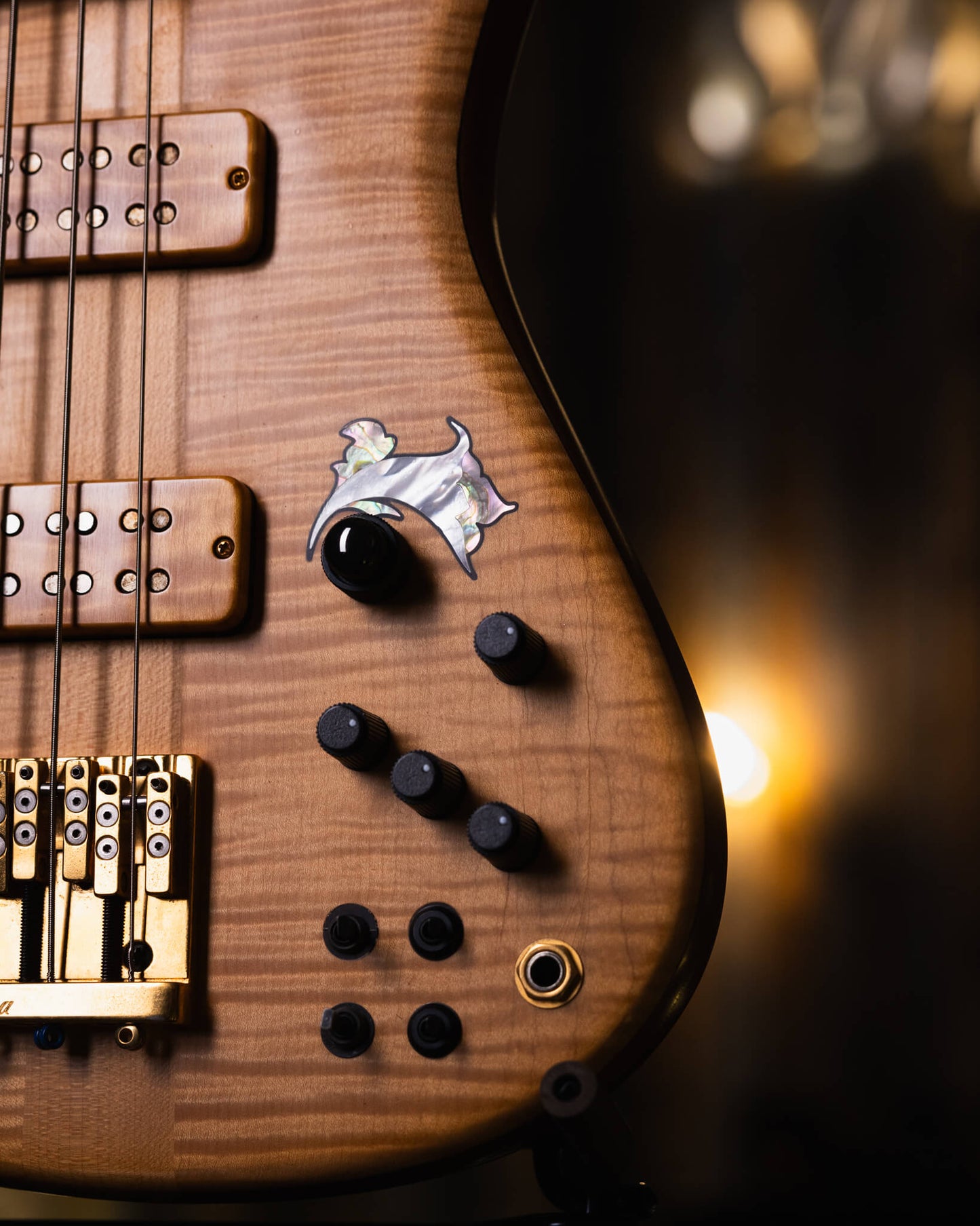Fodera Emperor 5 Elite Flamed Maple '91