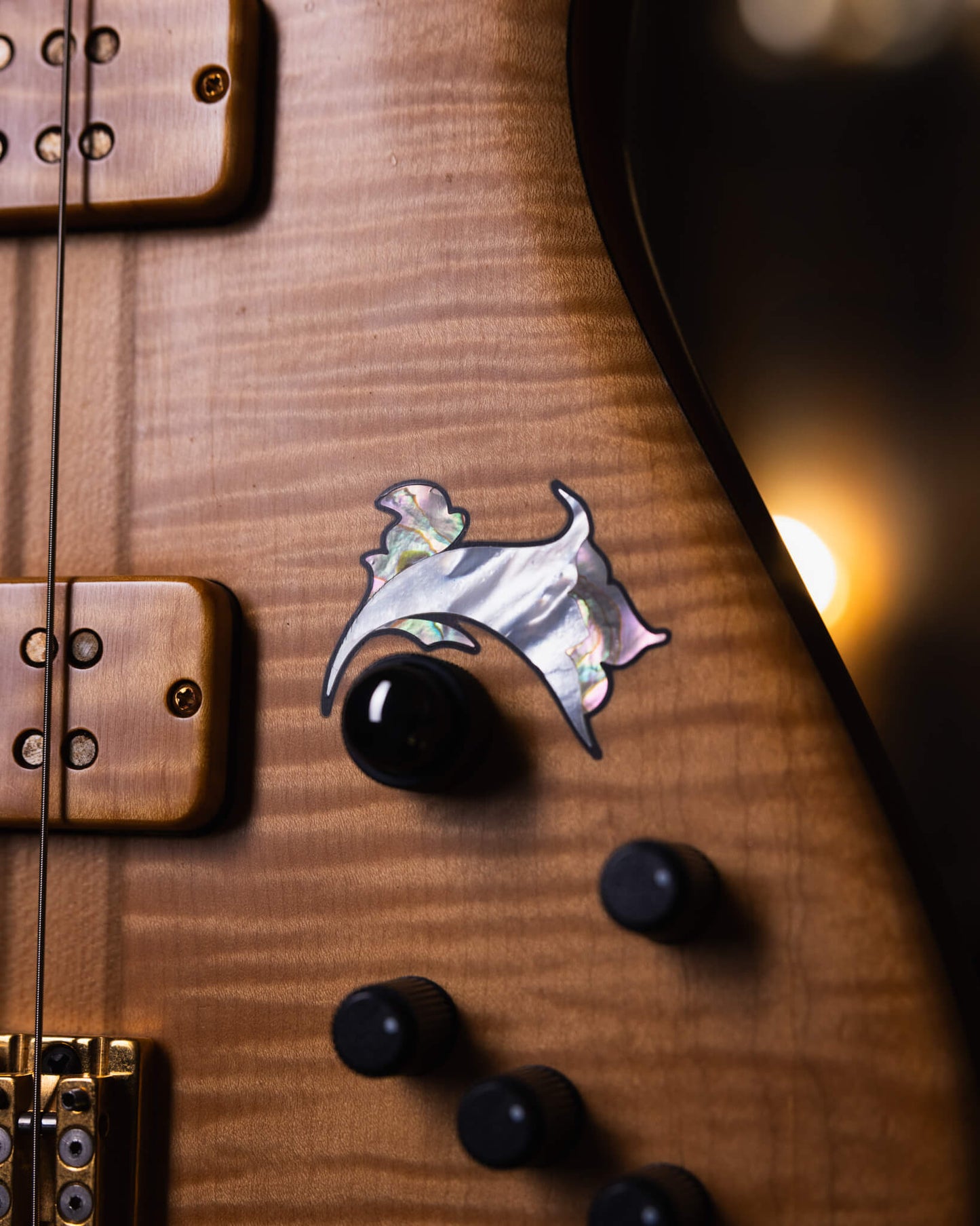 Fodera Emperor 5 Elite Flamed Maple '91
