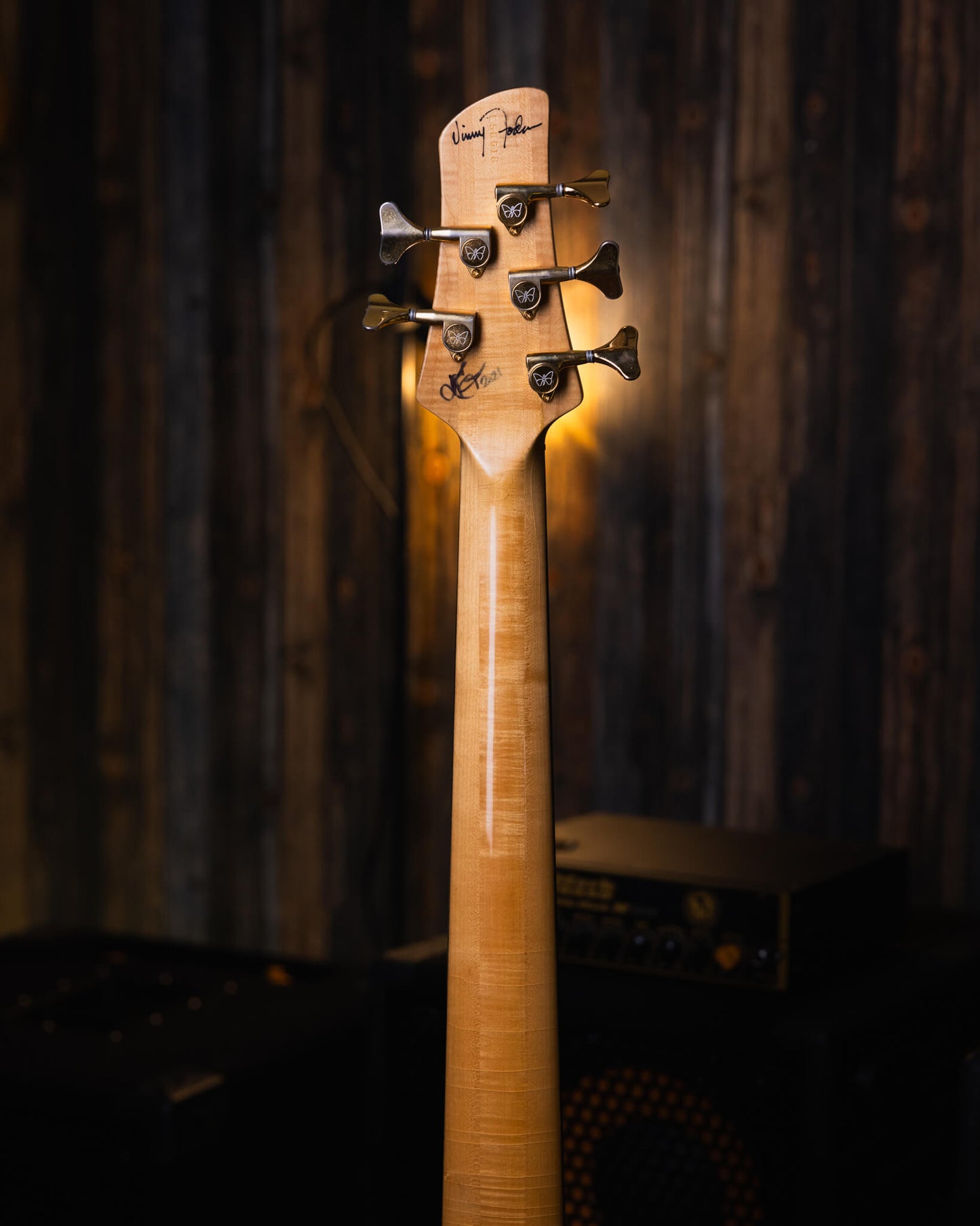 Fodera Emperor 5 Elite Flamed Maple '91