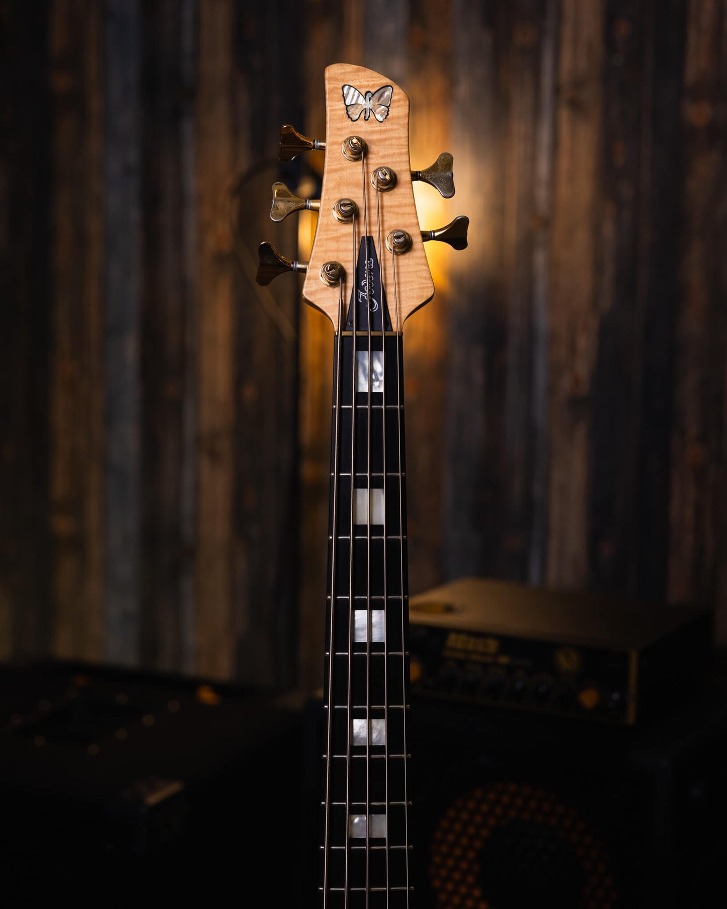 Fodera Emperor 5 Elite Flamed Maple '91