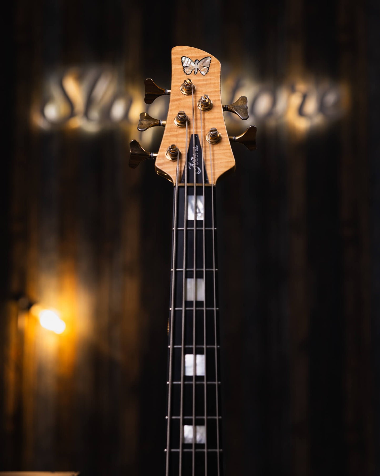 Fodera Emperor 5 Elite Flamed Maple '91
