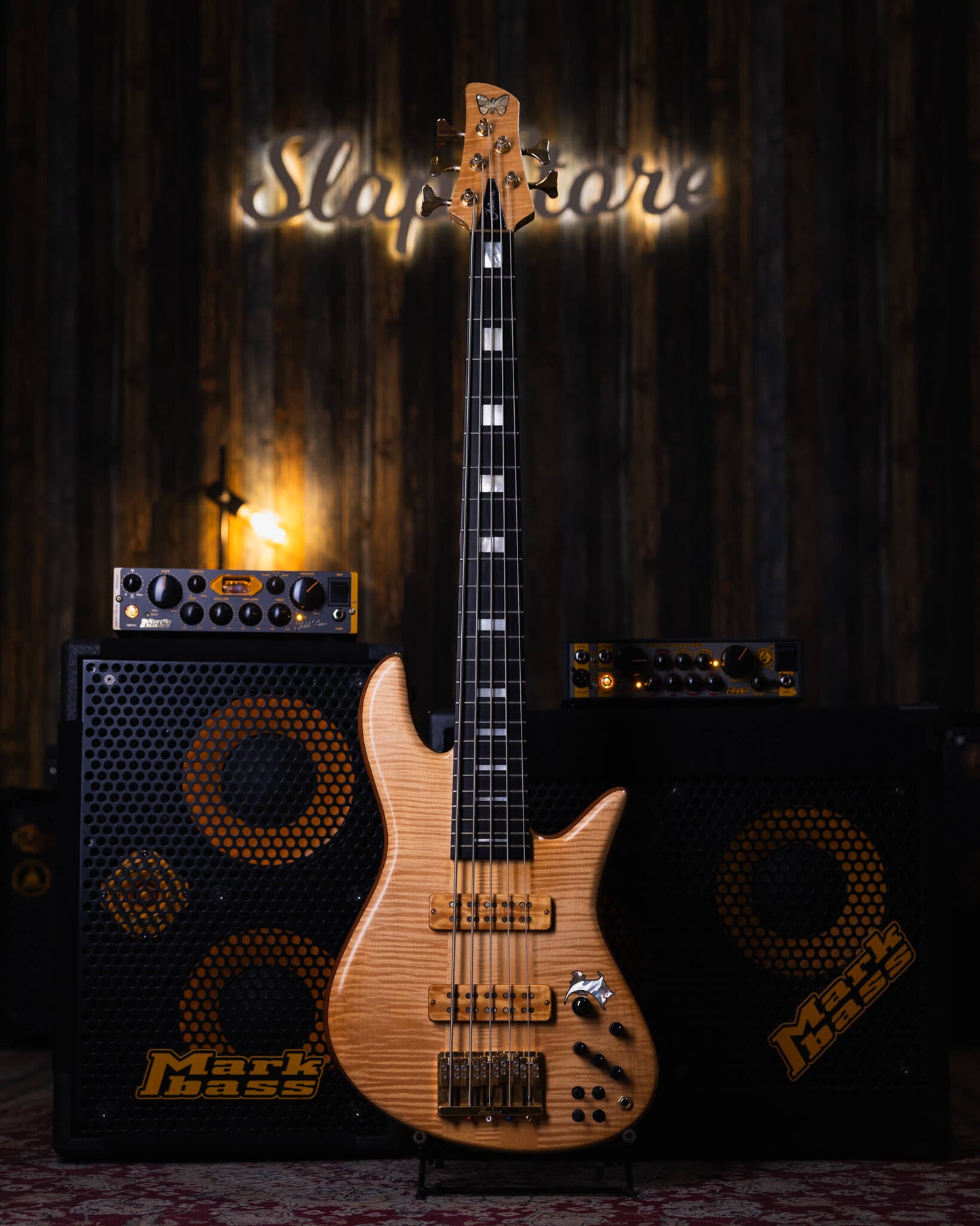 Fodera Emperor 5 Elite Flamed Maple '91