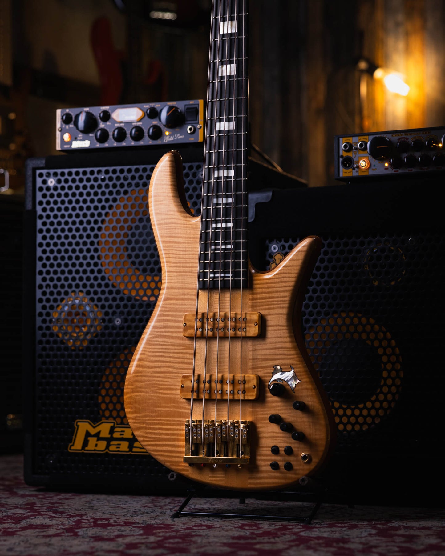 Fodera Emperor 5 Elite Flamed Maple '91
