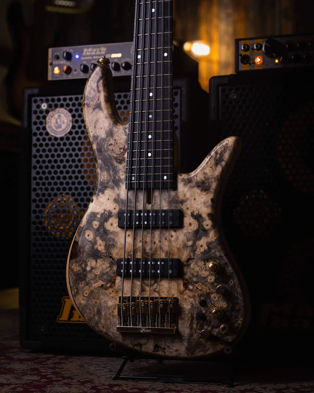 Fodera Emperor 6 Standard Special Buckeye Burl 2018
