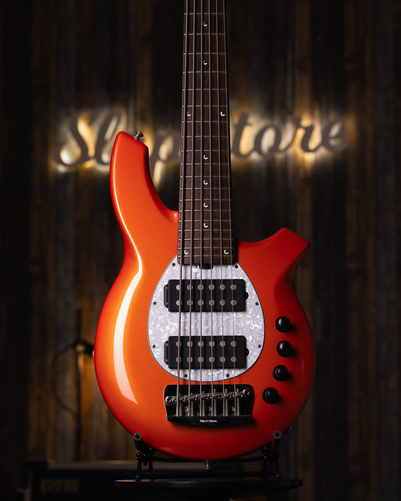 Musicman Bongo 6 HH Blood Orange 2005 – SlapStore