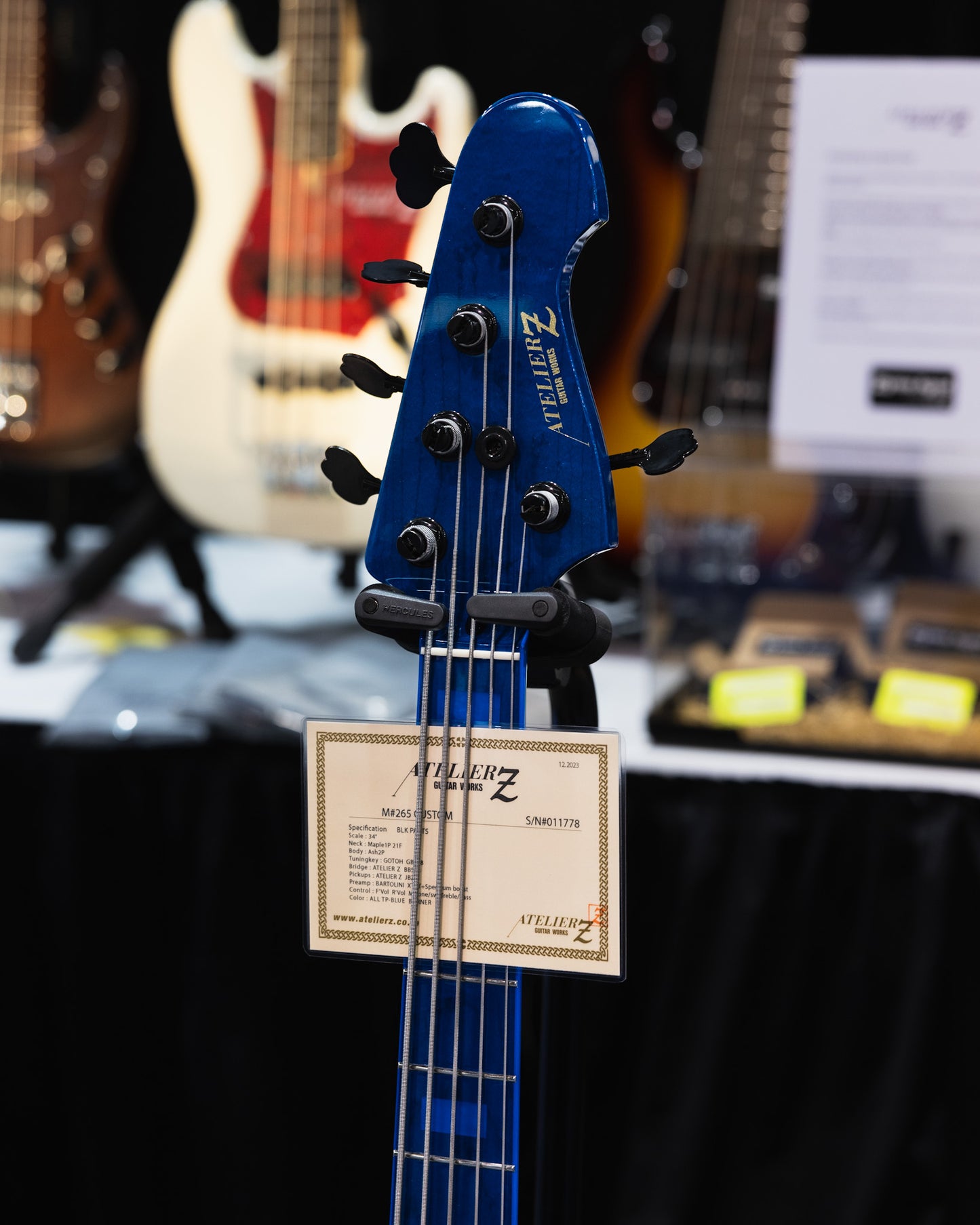 Atelier Z M265 All Blue NAMM Show 2024 (end-2023)