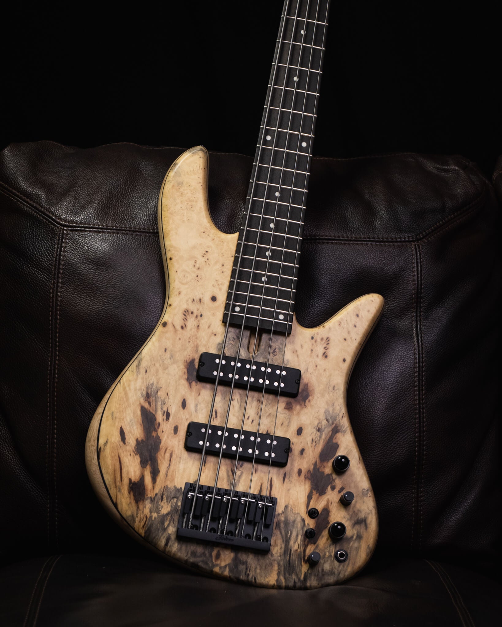 Fodera Emperor 5 Standard Special Buckeye Burl 2025 – SlapStore