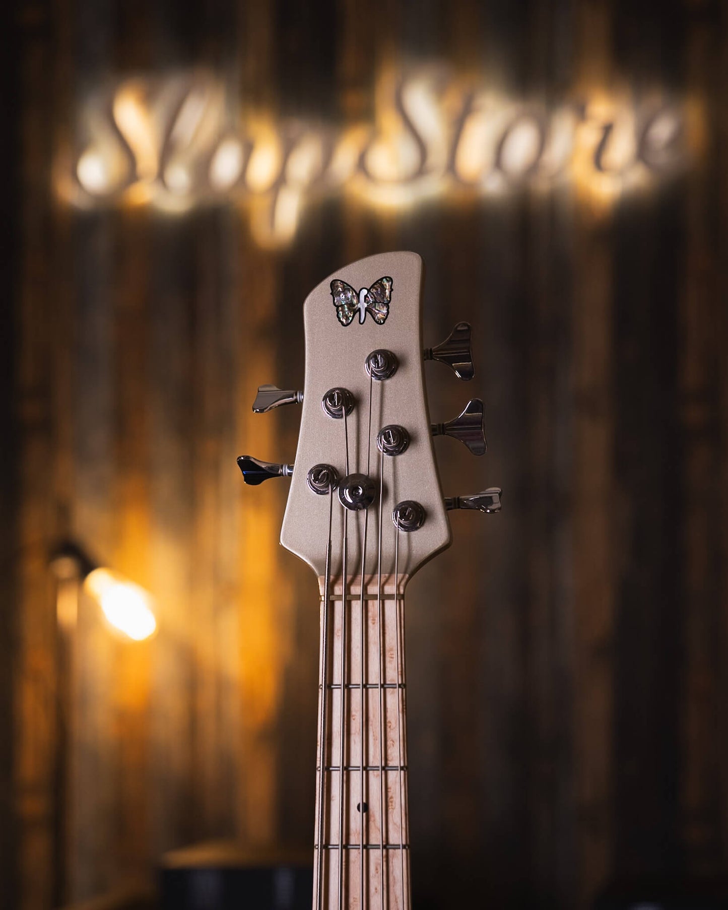 Fodera Monarch PJ 5 Classic Shoreline Gold 2010