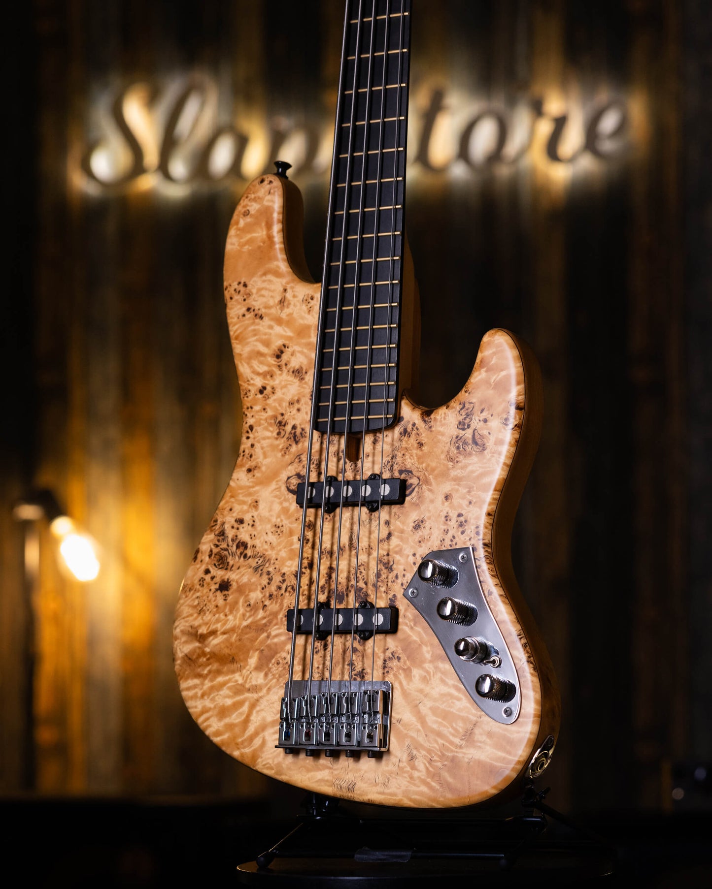 Mayones Jabba 5 Custom Poplar Burl 2011