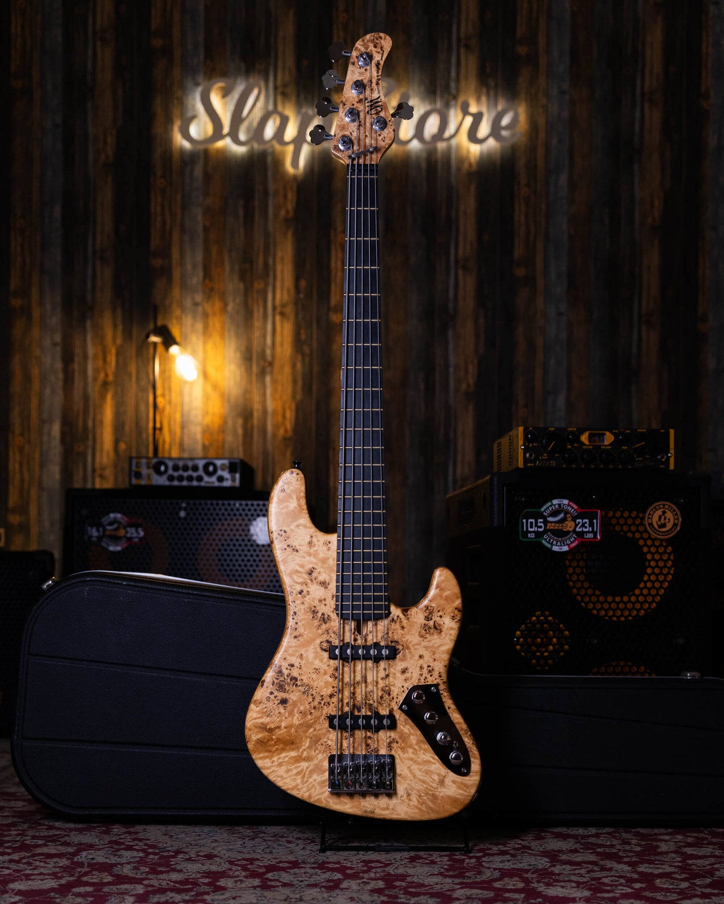 Mayones Jabba 5 Custom Poplar Burl 2011