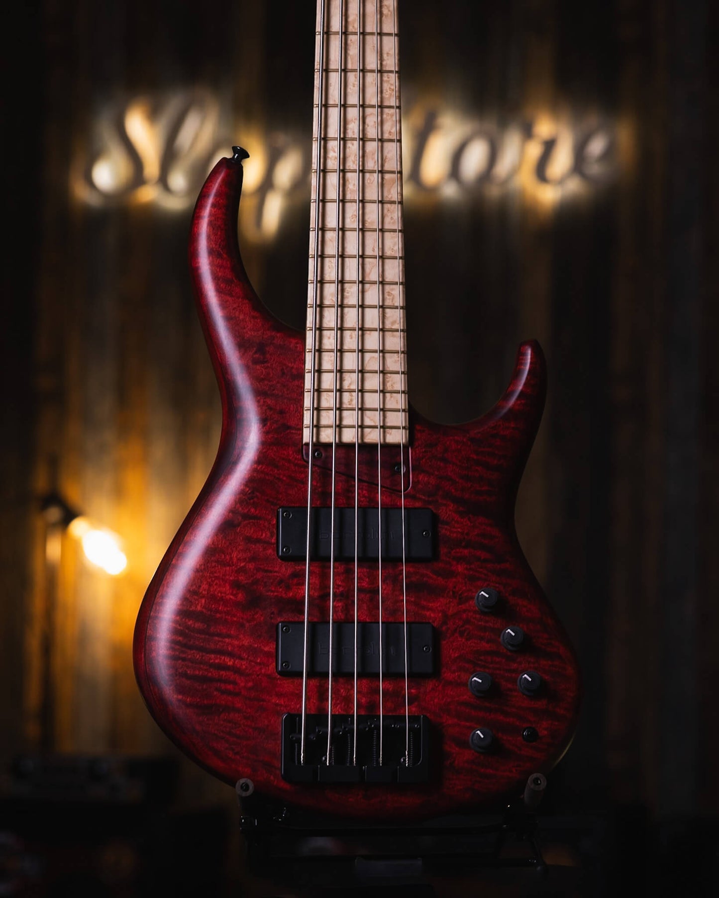 MTD 535-24 Figured Maple Red Satin 2011