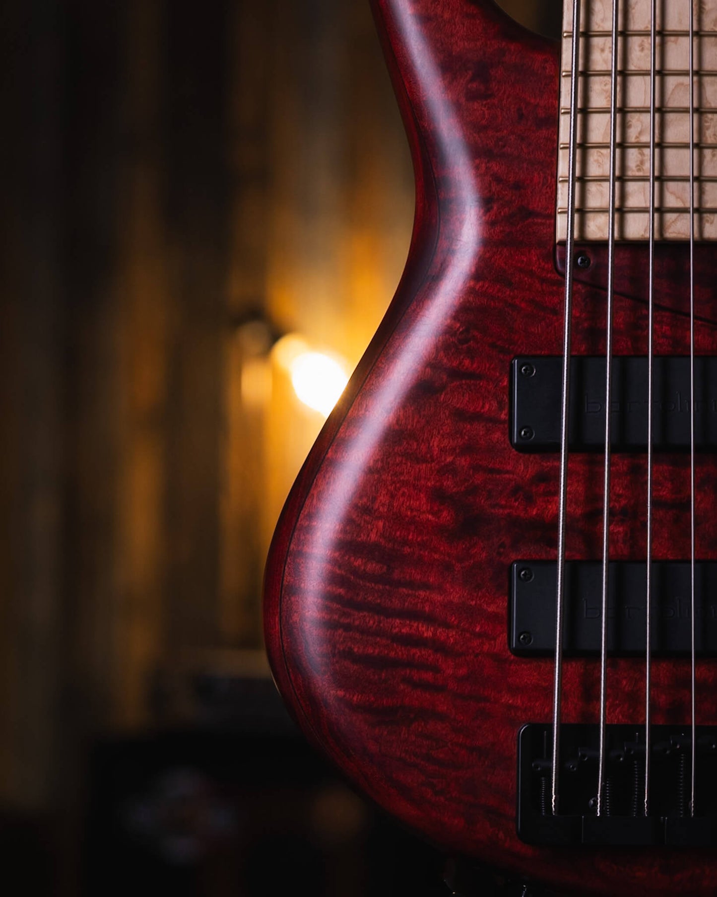 MTD 535-24 Figured Maple Red Satin 2011