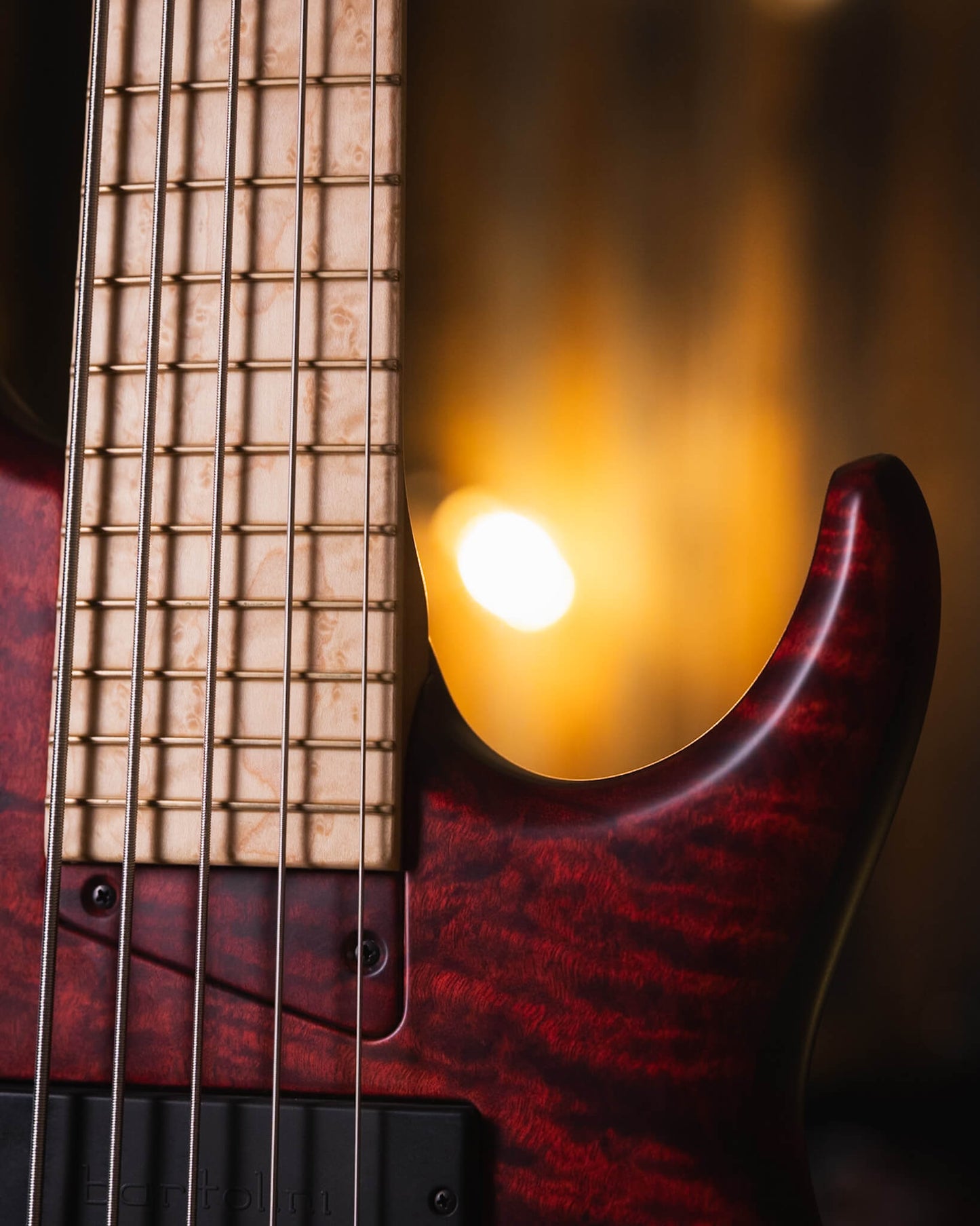 MTD 535-24 Figured Maple Red Satin 2011