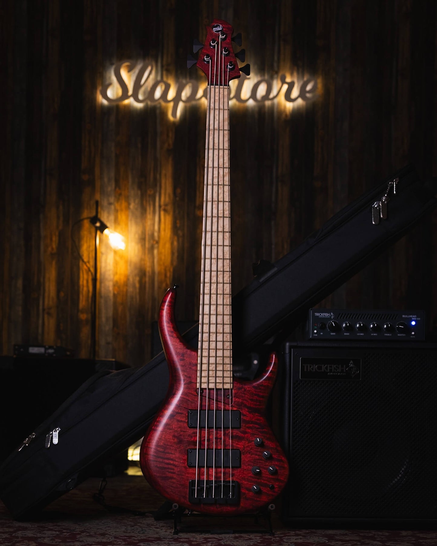 MTD 535-24 Figured Maple Red Satin 2011