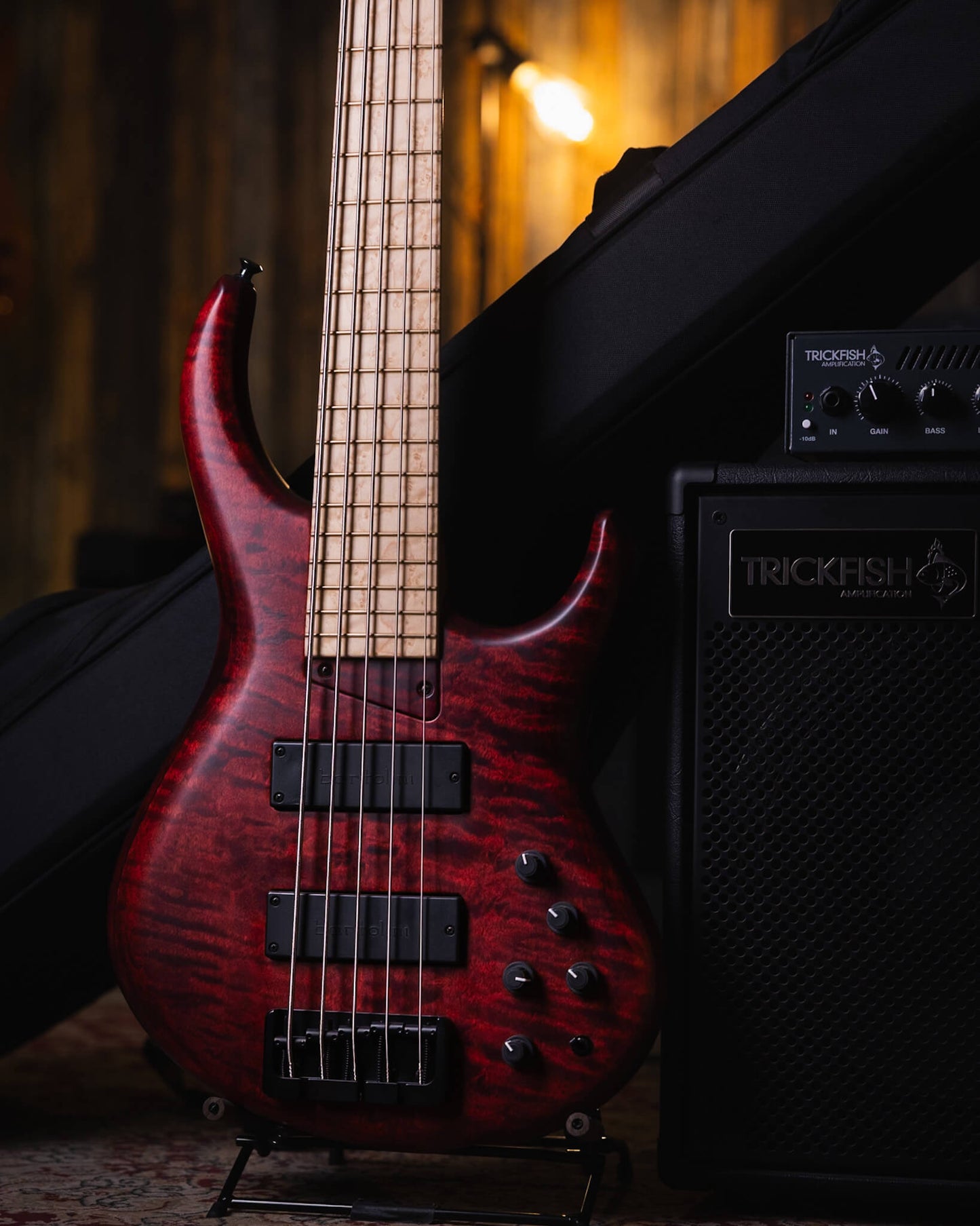 MTD 535-24 Figured Maple Red Satin 2011