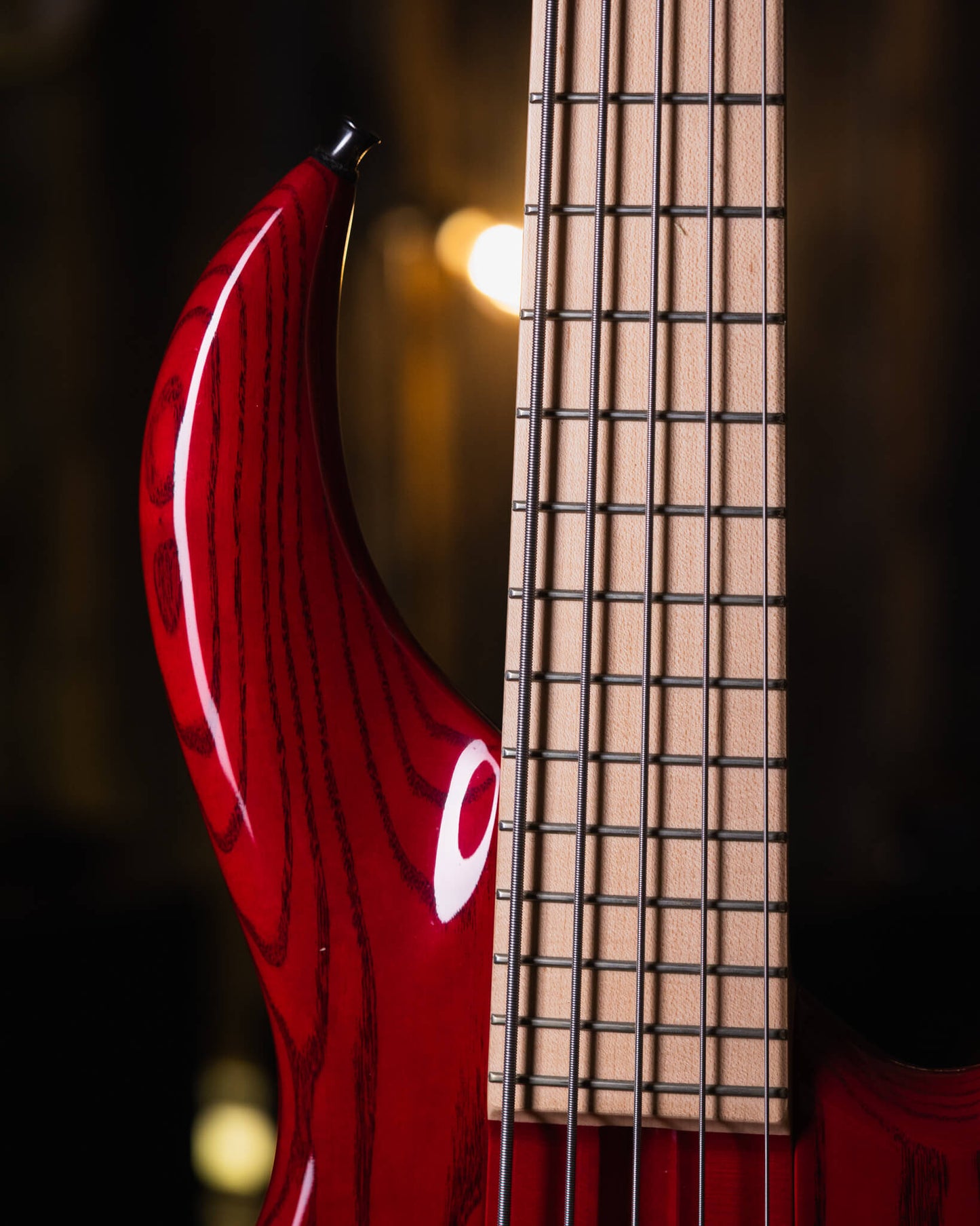 F Bass BN5 Transparent Red 2020