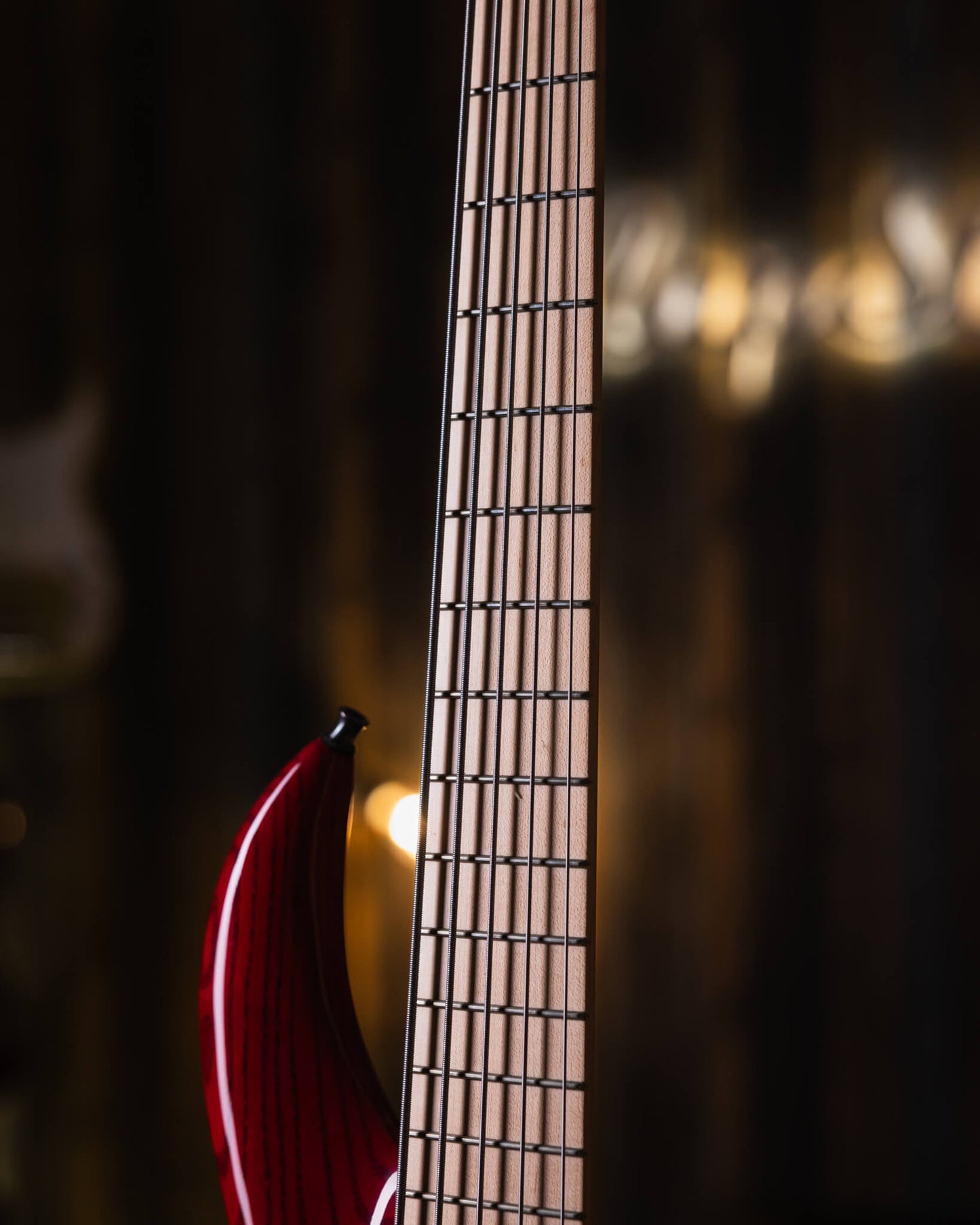 F Bass BN5 Transparent Red 2020