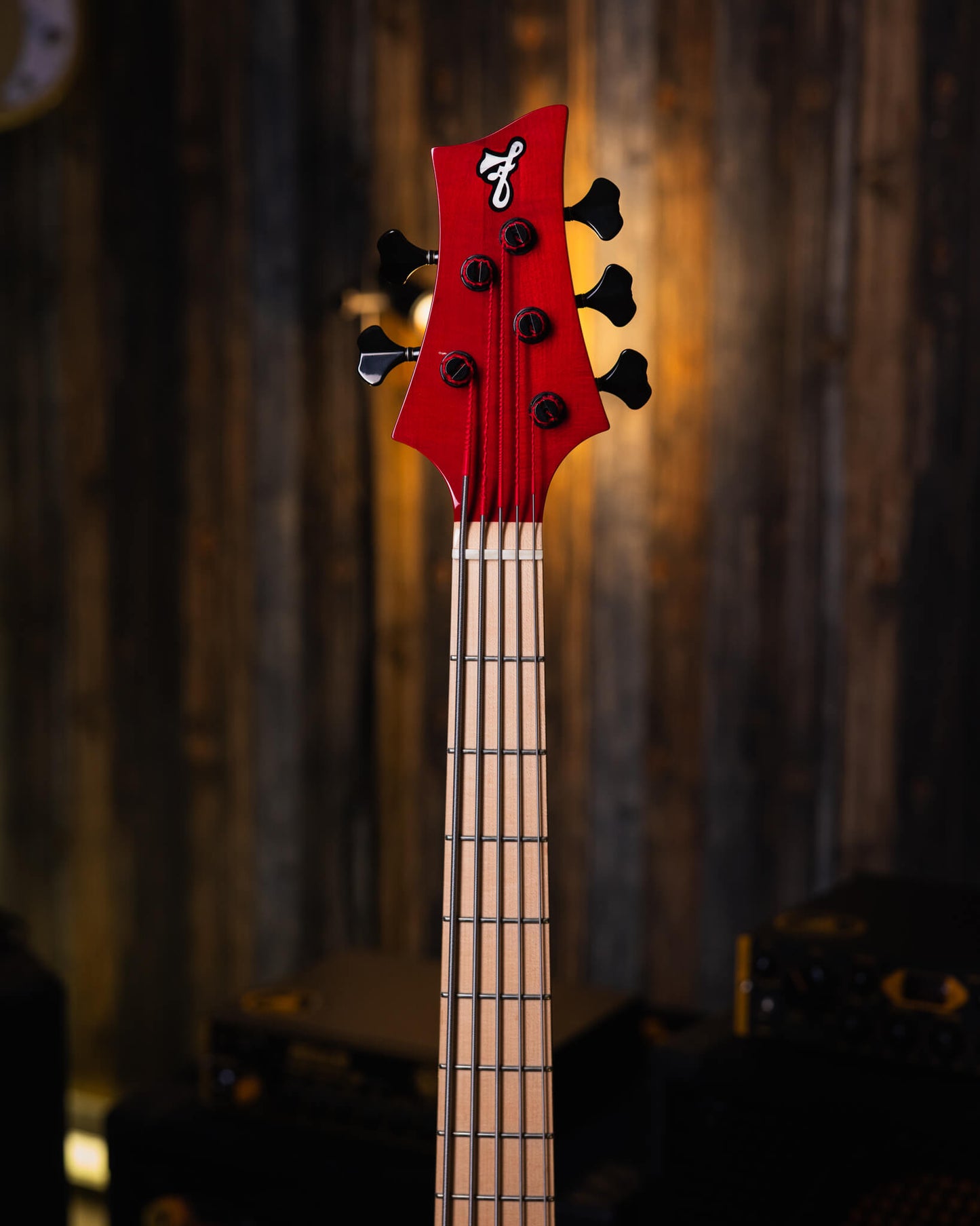 F Bass BN5 Transparent Red 2020