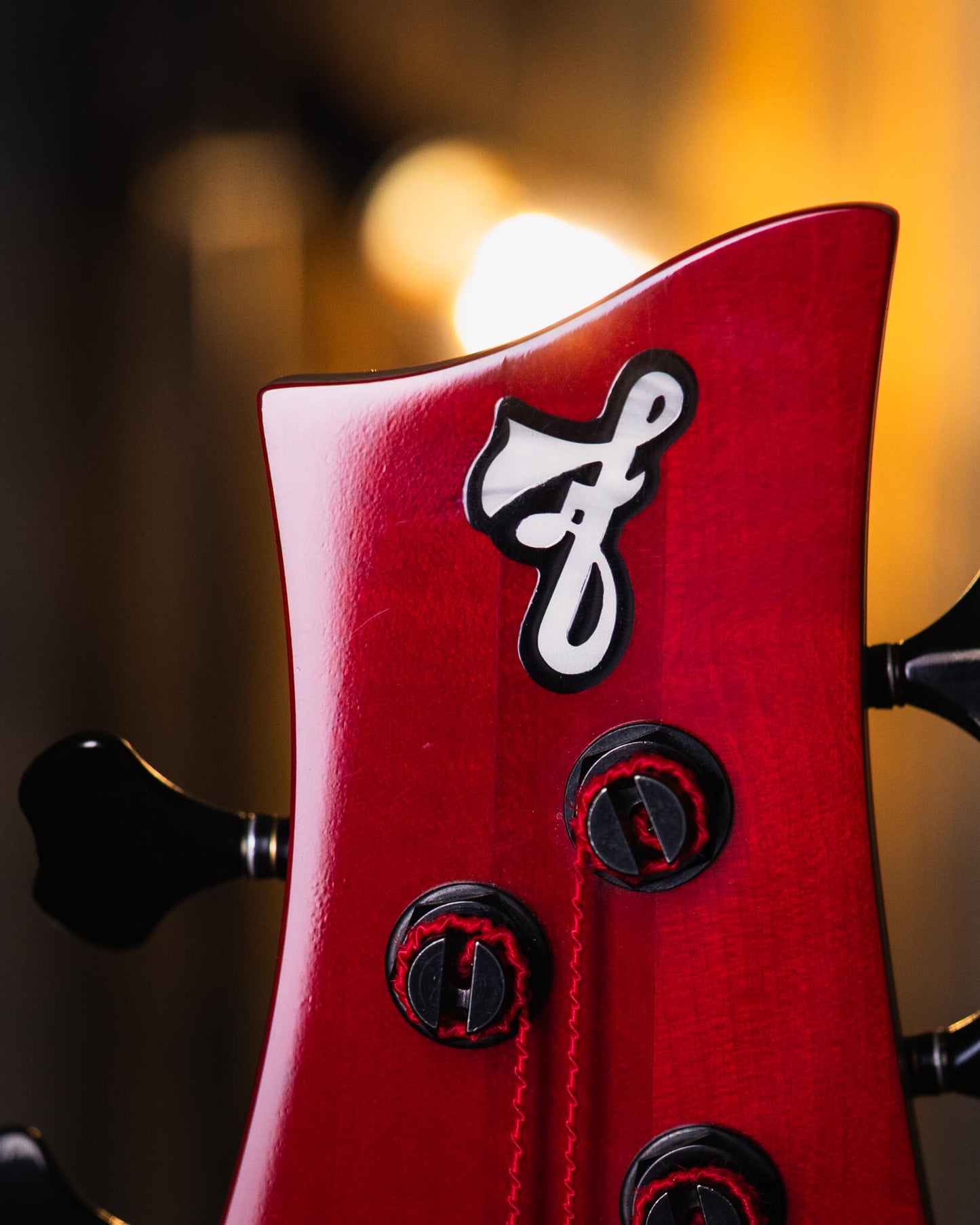 F Bass BN5 Transparent Red 2020