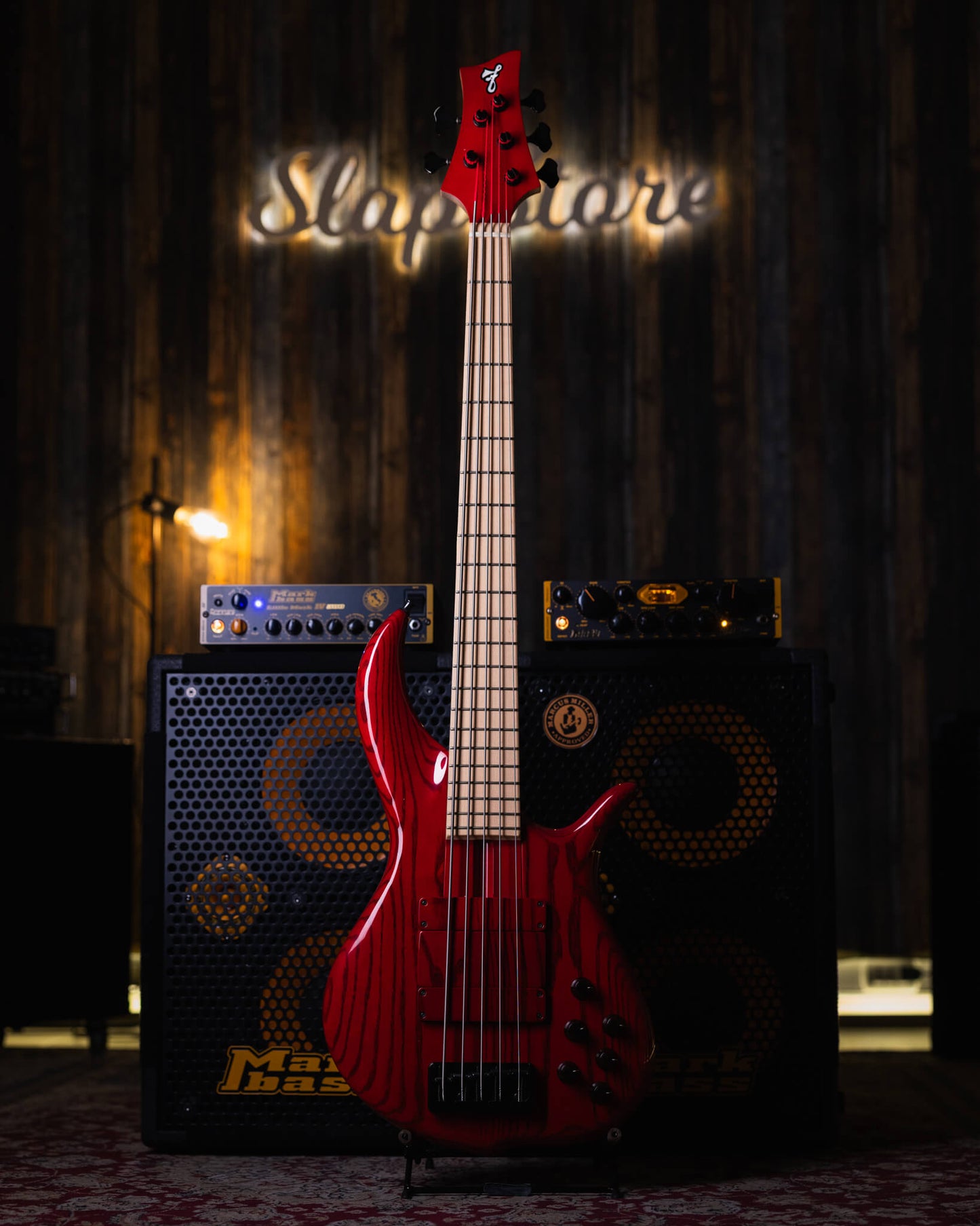 F Bass BN5 Transparent Red 2020