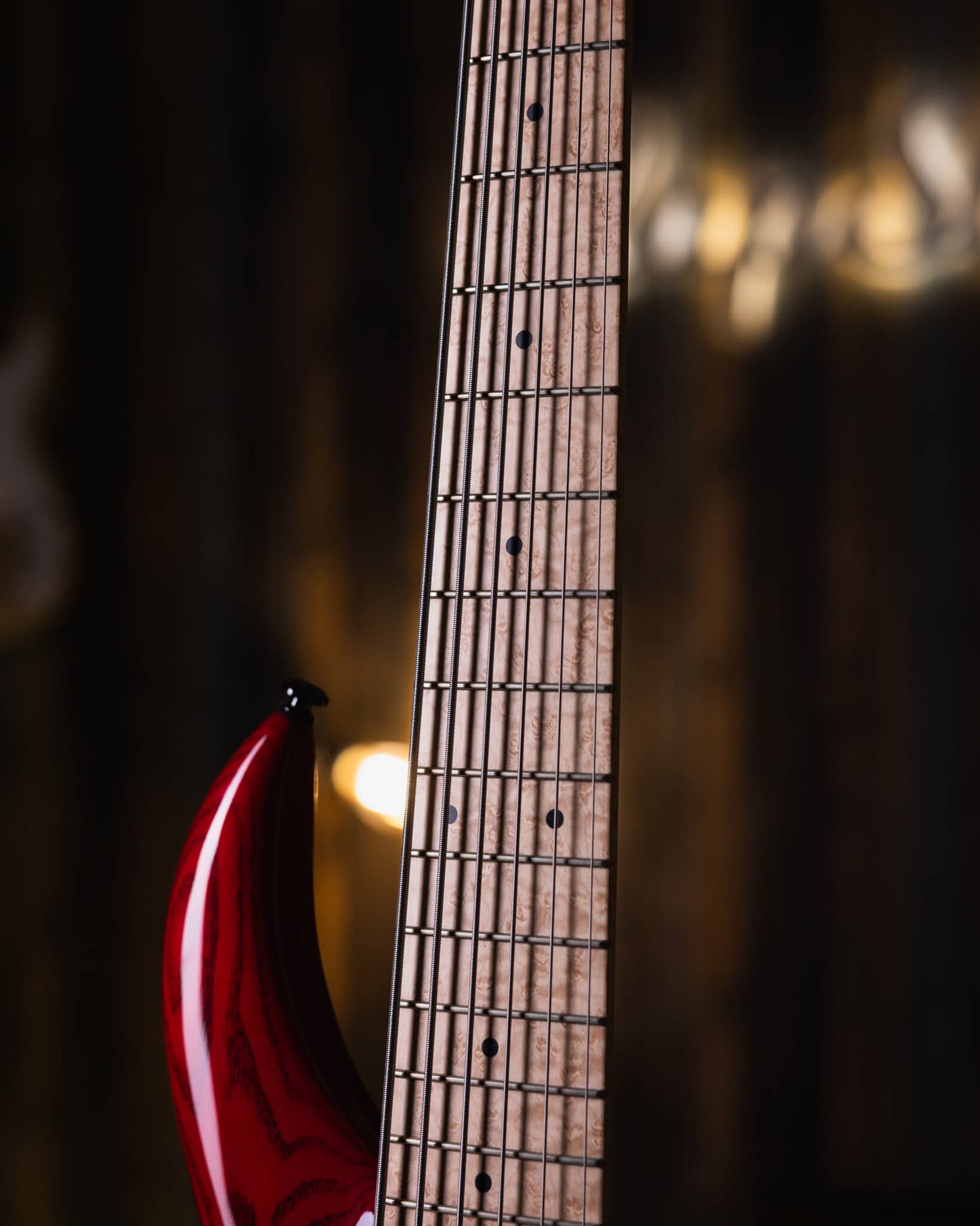 F Bass BN6 Trans Red Fade 2023