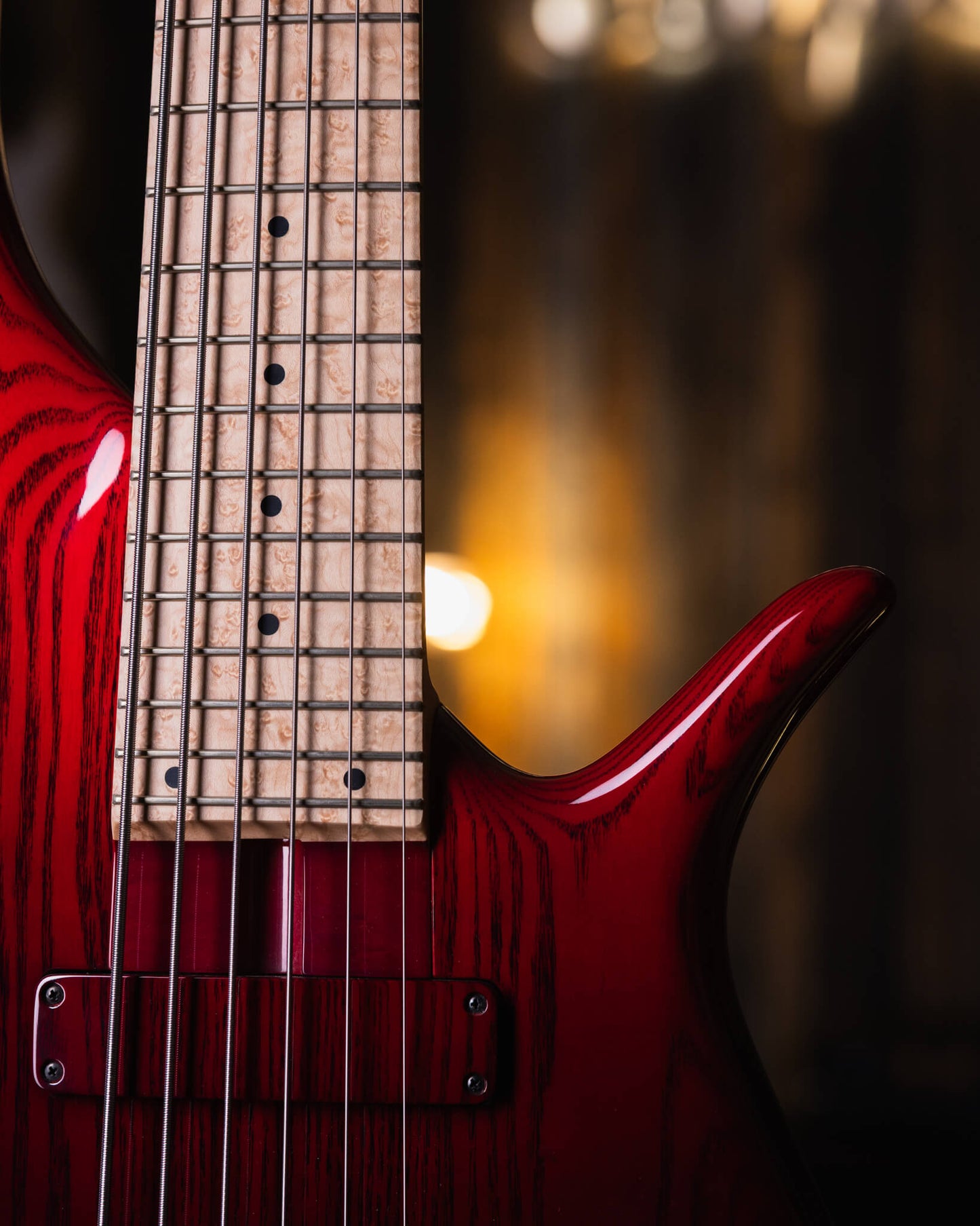 F Bass BN6 Trans Red Fade 2023