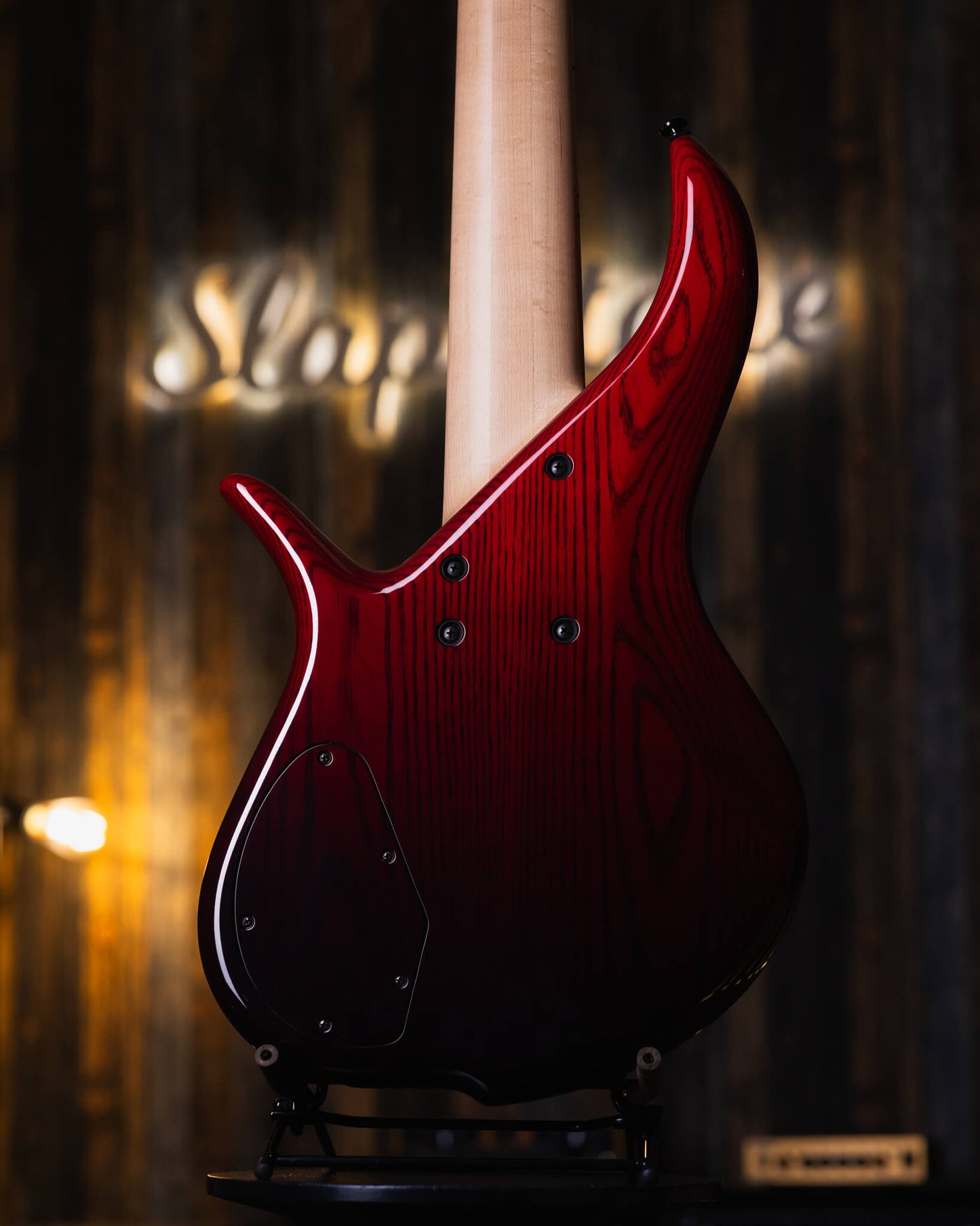 F Bass BN6 Trans Red Fade 2023