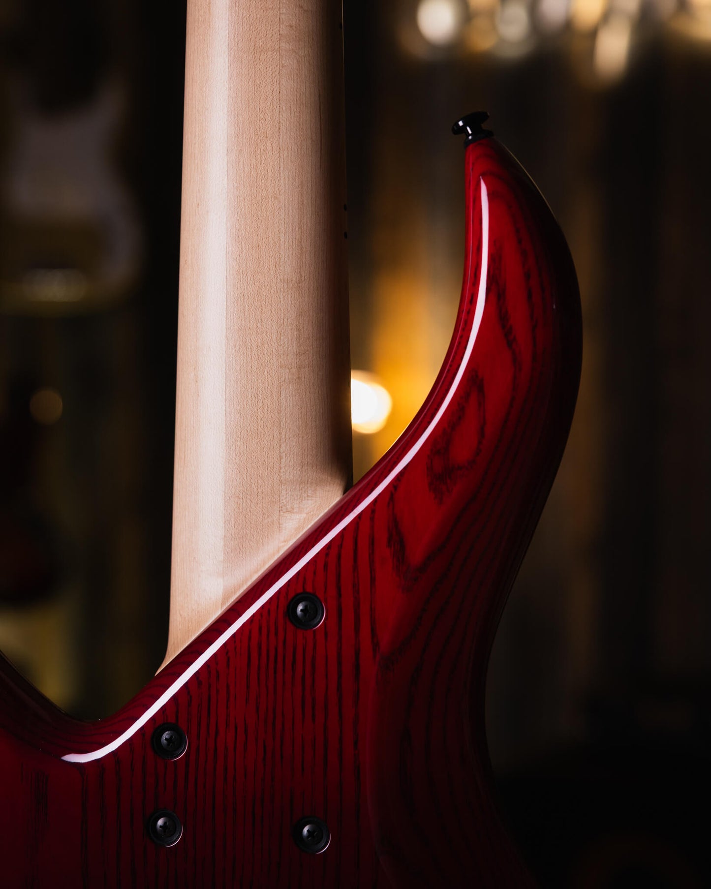 F Bass BN6 Trans Red Fade 2023