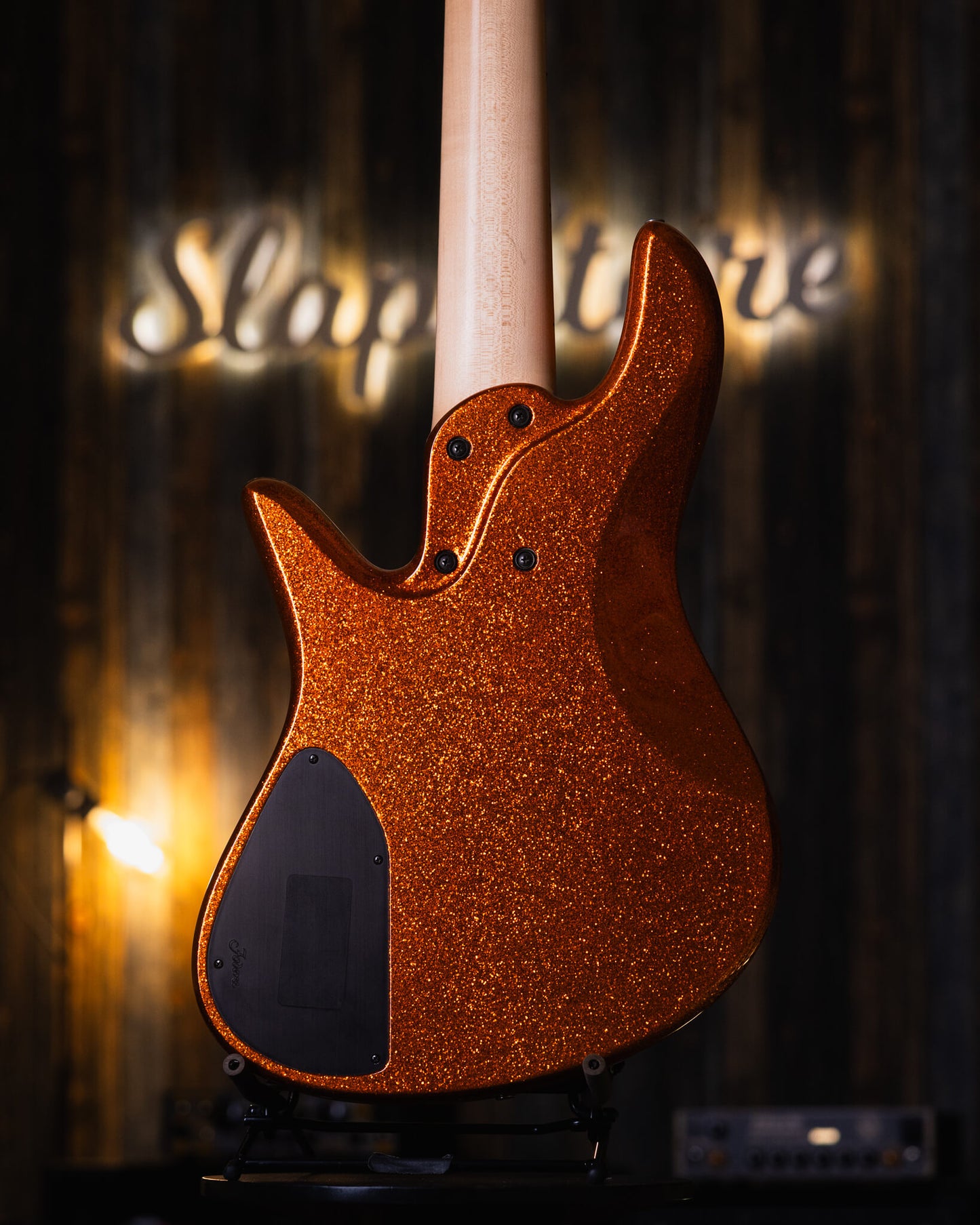 Fodera Emperor 5 J Standard Orange Sparkle 2019