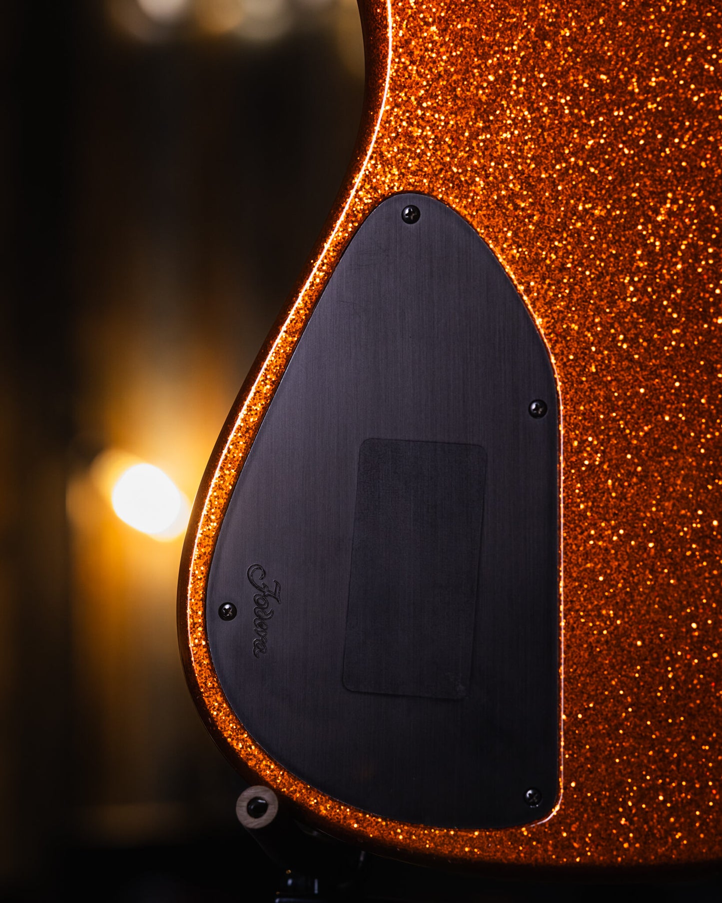 Fodera Emperor 5 J Standard Orange Sparkle 2019