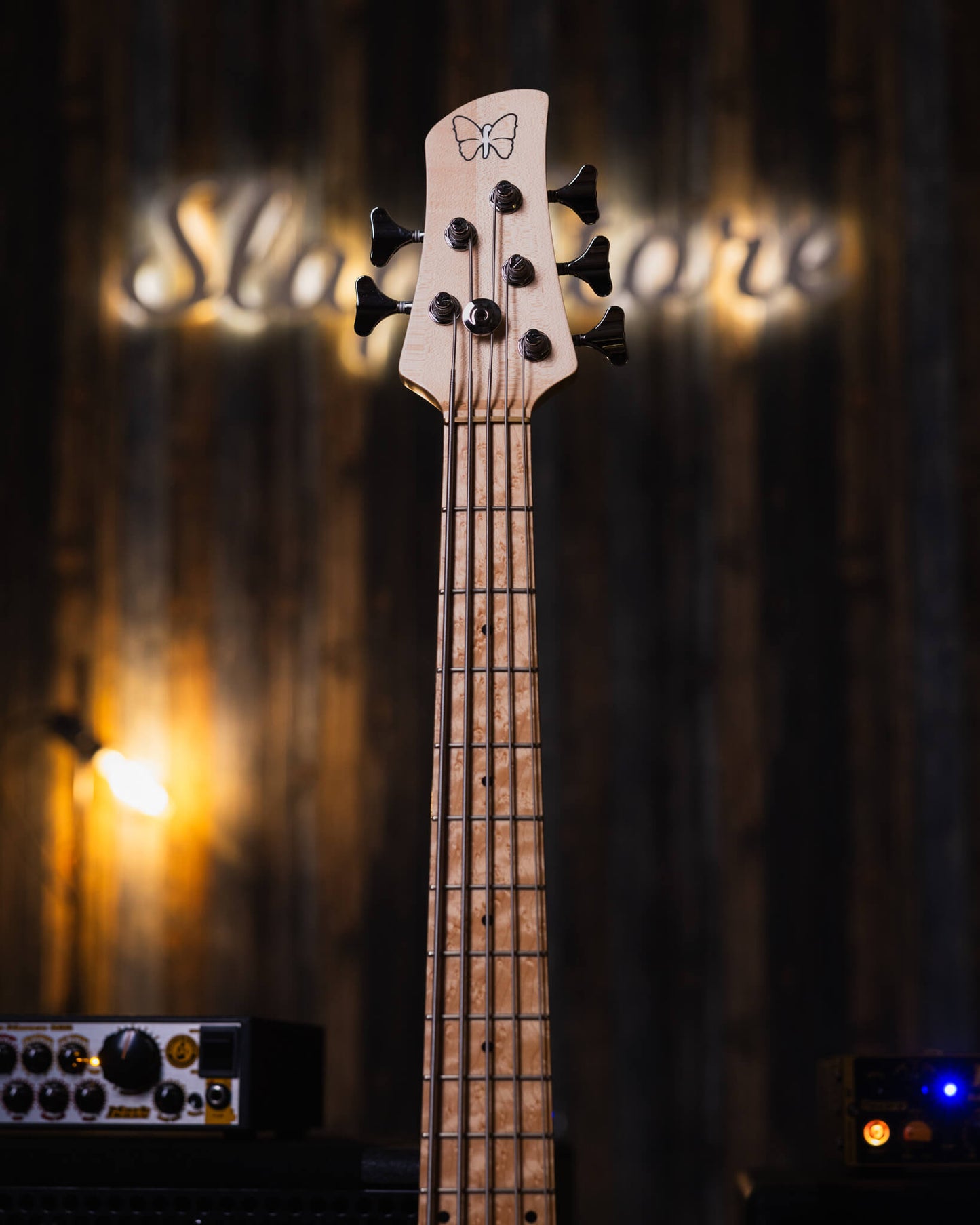 Fodera Emperor 5 J Standard Orange Sparkle 2019