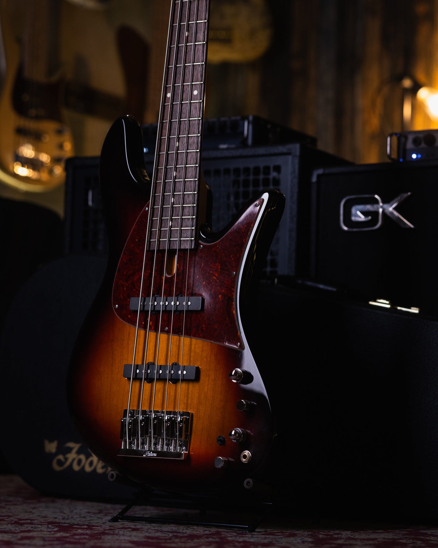 Fodera Emperor 5 J Classic Sunburst 2019