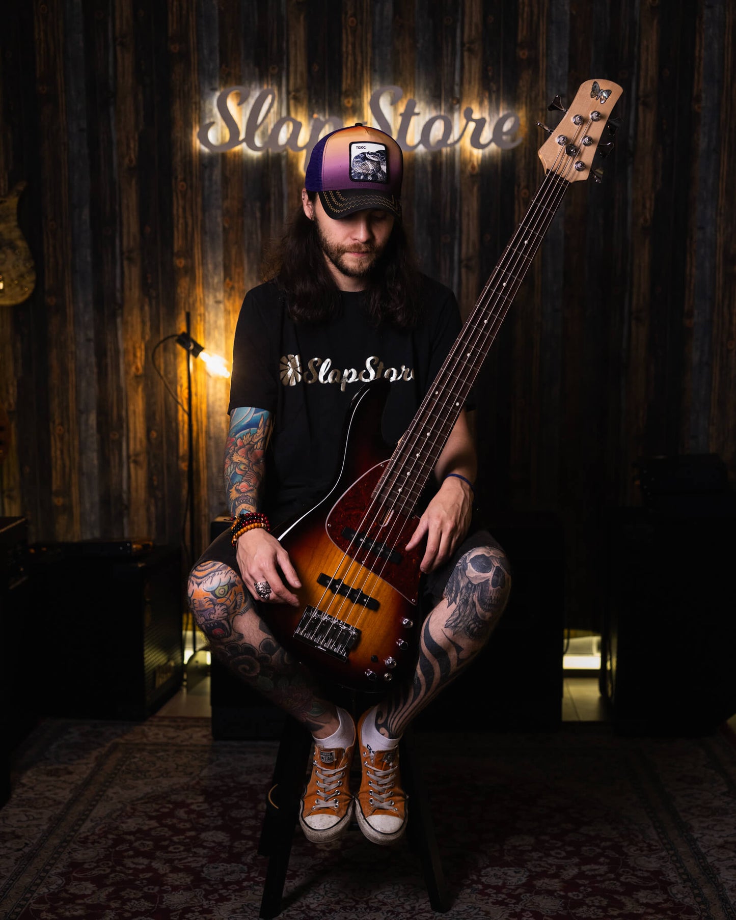 Fodera Emperor 5 J Classic Sunburst 2019