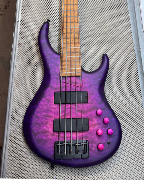 MTD 535-24 Pink Purple Burst NAMM Show 2026 – SlapStore