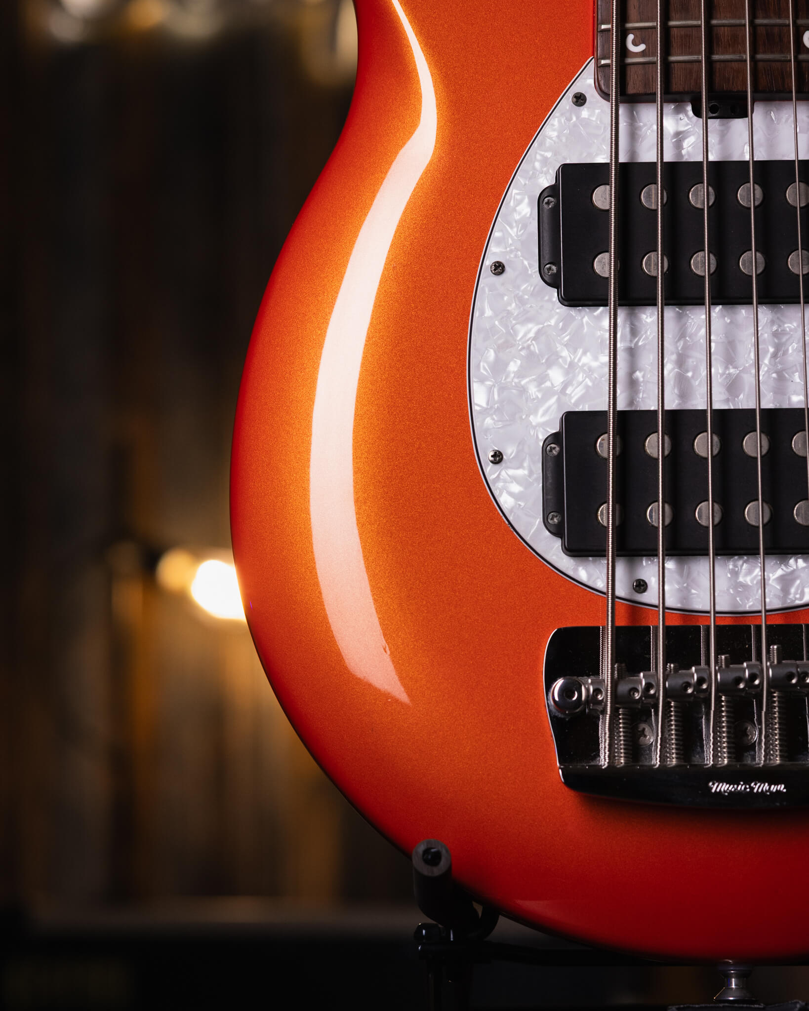 Musicman Bongo 6 HH Blood Orange 2005 – SlapStore