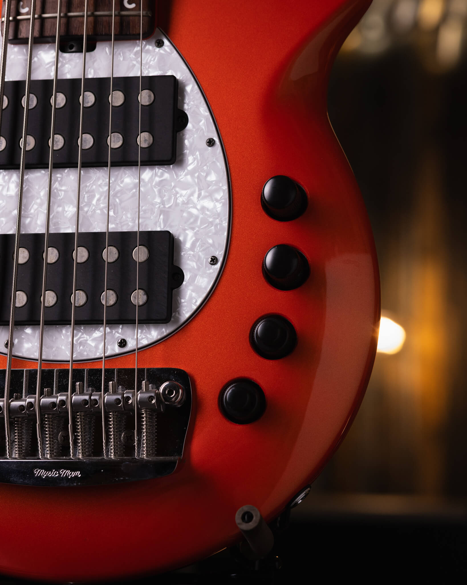 Musicman Bongo 6 HH Blood Orange 2005 – SlapStore