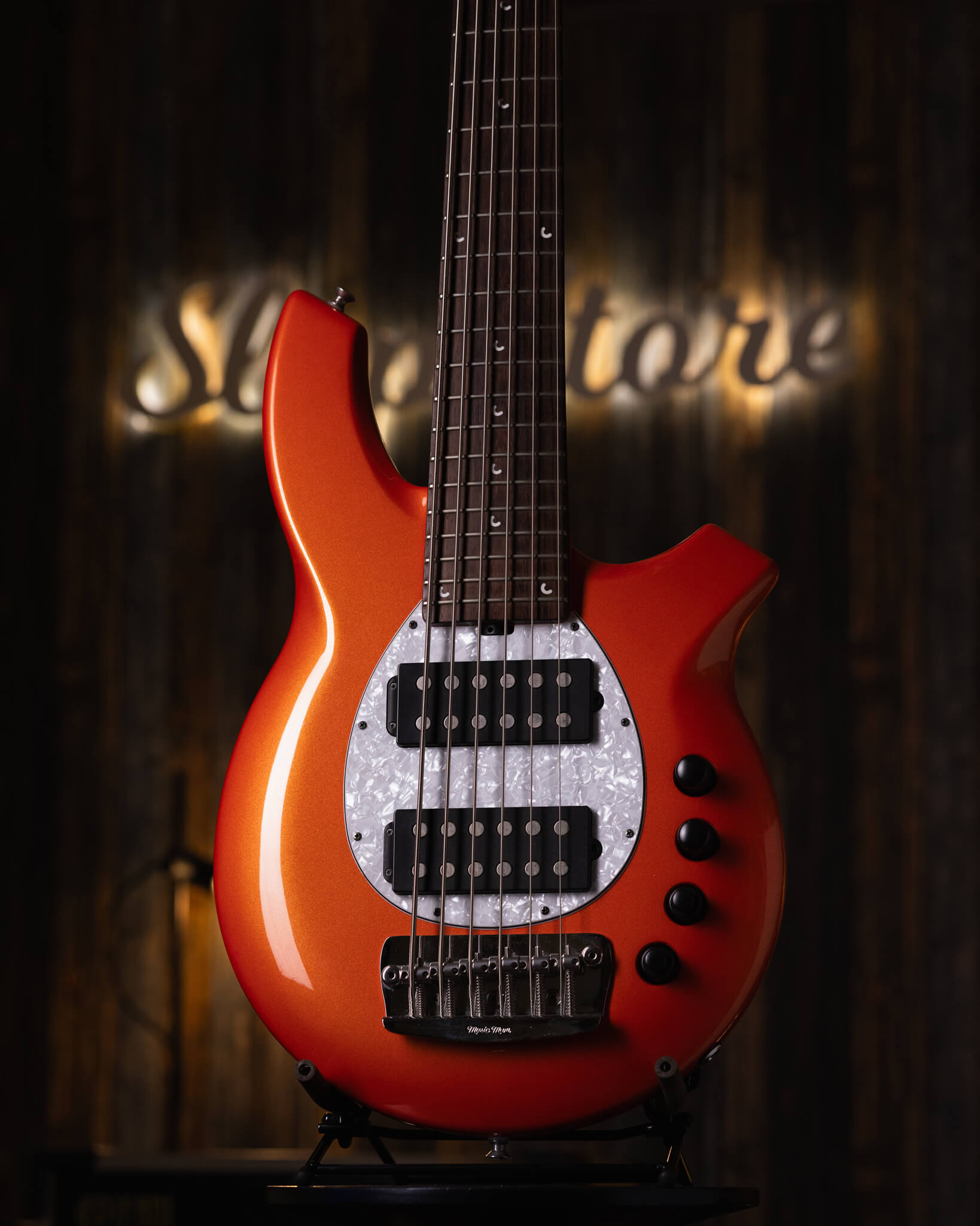 Musicman Bongo 6 HH Blood Orange 2005 – SlapStore