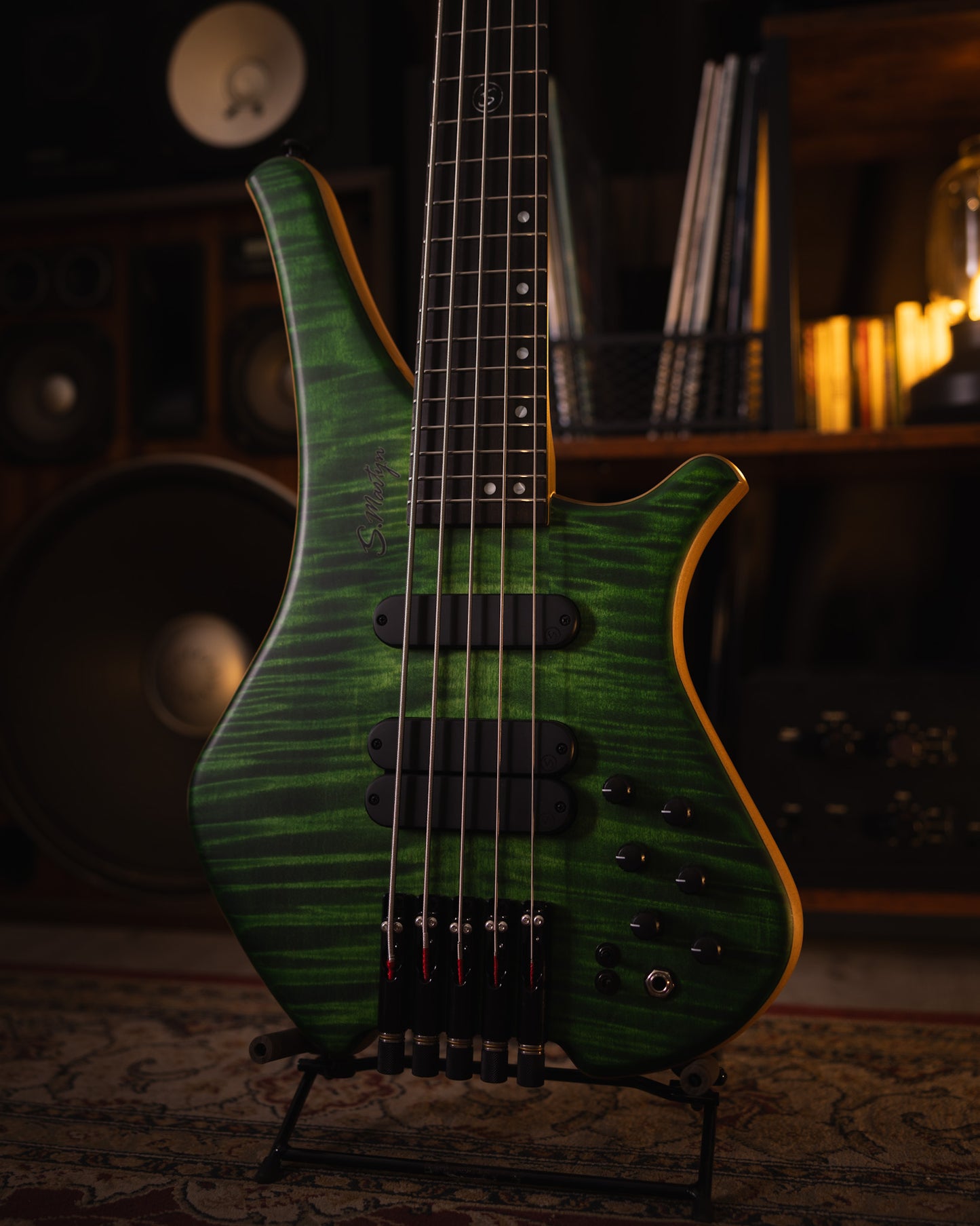 S. Martyn Blaze 5 Flamed Maple Translucent Green 2026