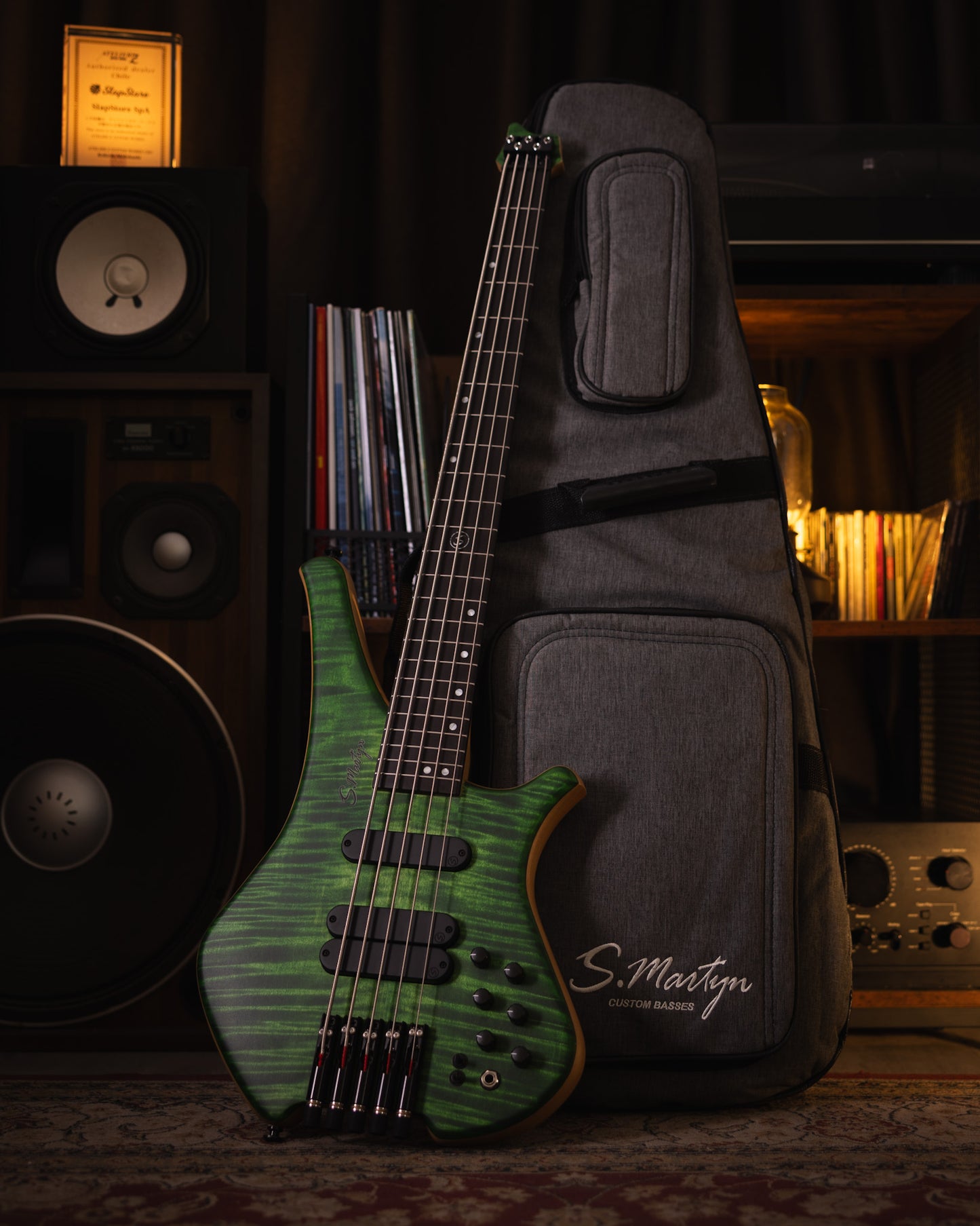 S. Martyn Blaze 5 Flamed Maple Translucent Green 2026