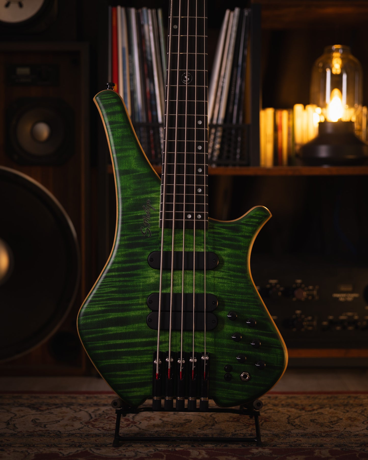 S. Martyn Blaze 5 Flamed Maple Translucent Green 2026