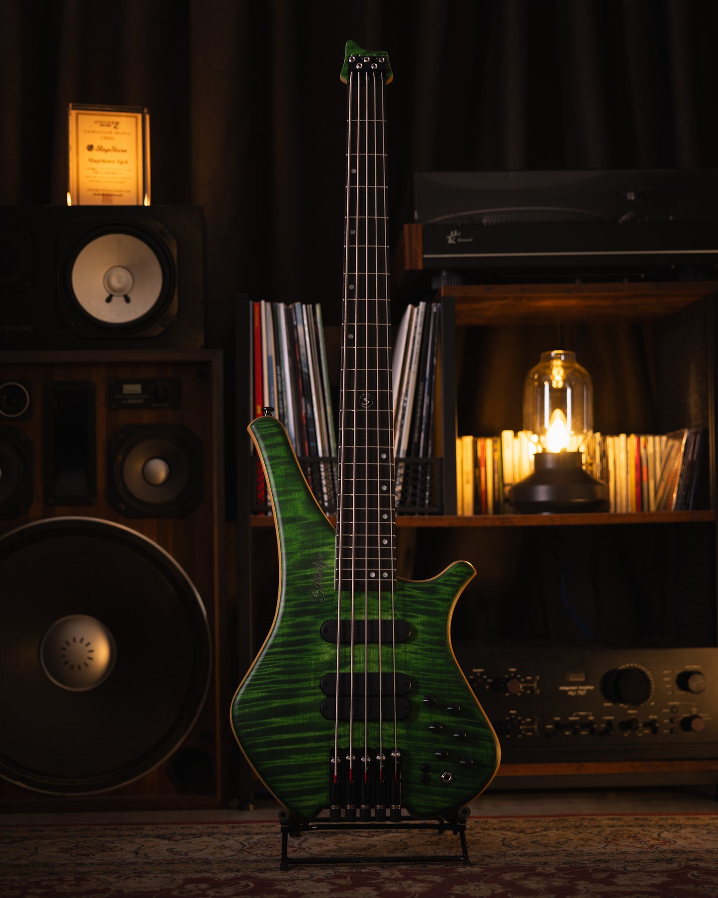 S. Martyn Blaze 5 Flamed Maple Translucent Green 2026