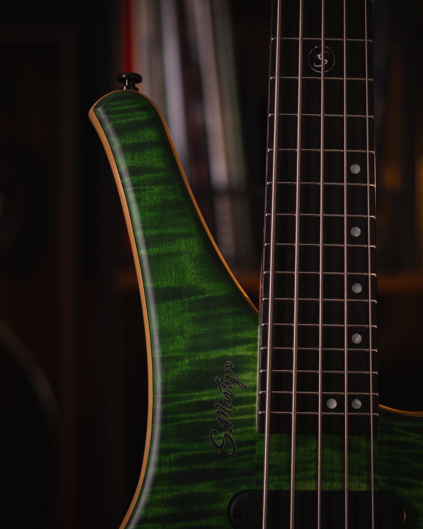 S. Martyn Blaze 5 Flamed Maple Translucent Green 2026