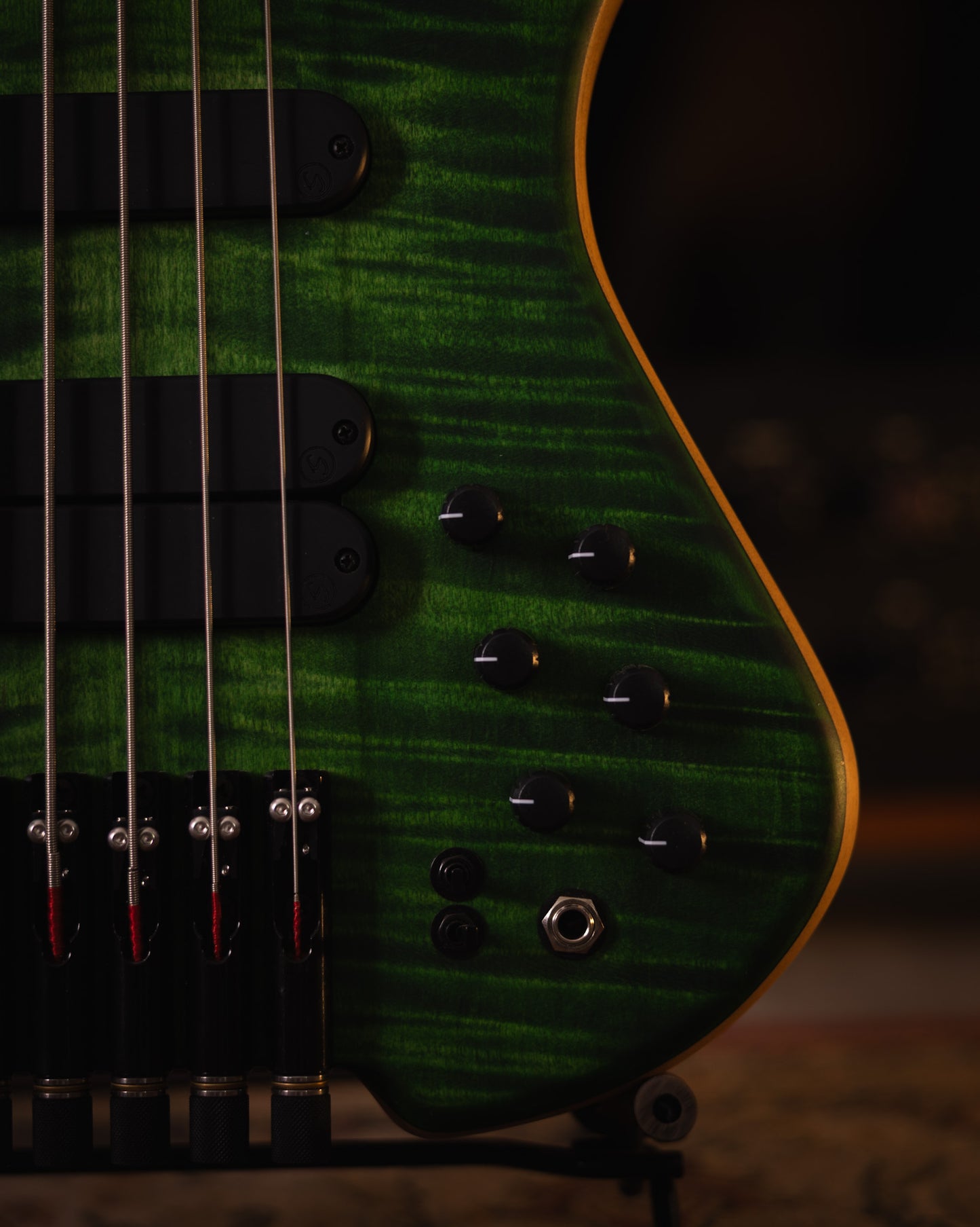 S. Martyn Blaze 5 Flamed Maple Translucent Green 2026
