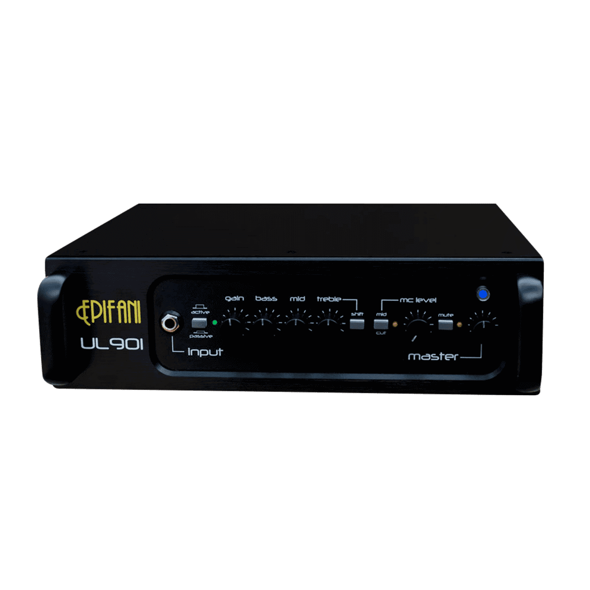 Epifani UL901 - Cabezal de Bajo | Epifani se enorgullece de volver a presentar el amplificador de bajo profesional de la serie UL. Este es el sonido original de Epifani, el tono que inició una revolución. Utilizado durante décadas por bajistas legendarios