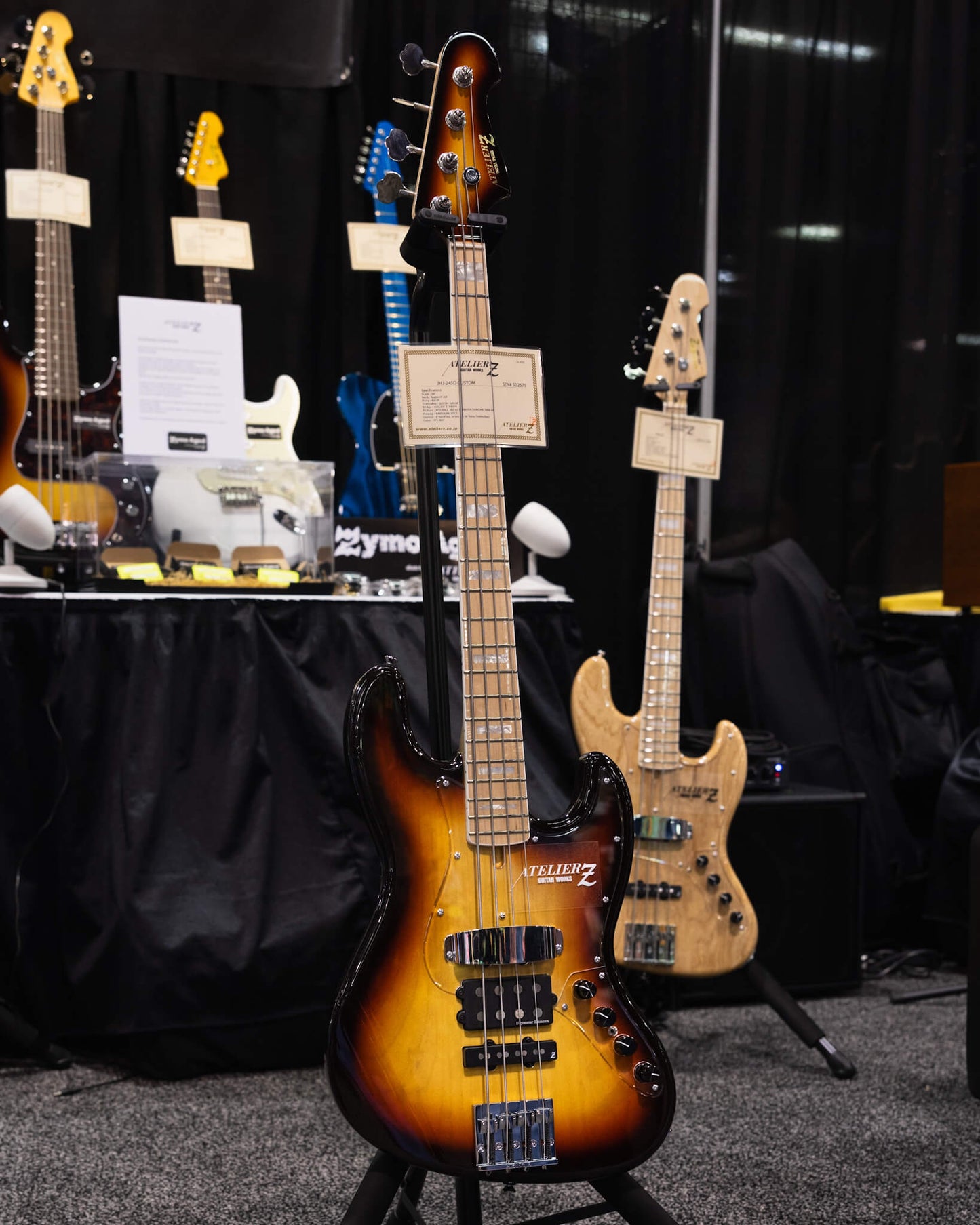Atelier Z JHJ-M245 3-Tone Sunburst NAMM Show 2024 (end-2023)