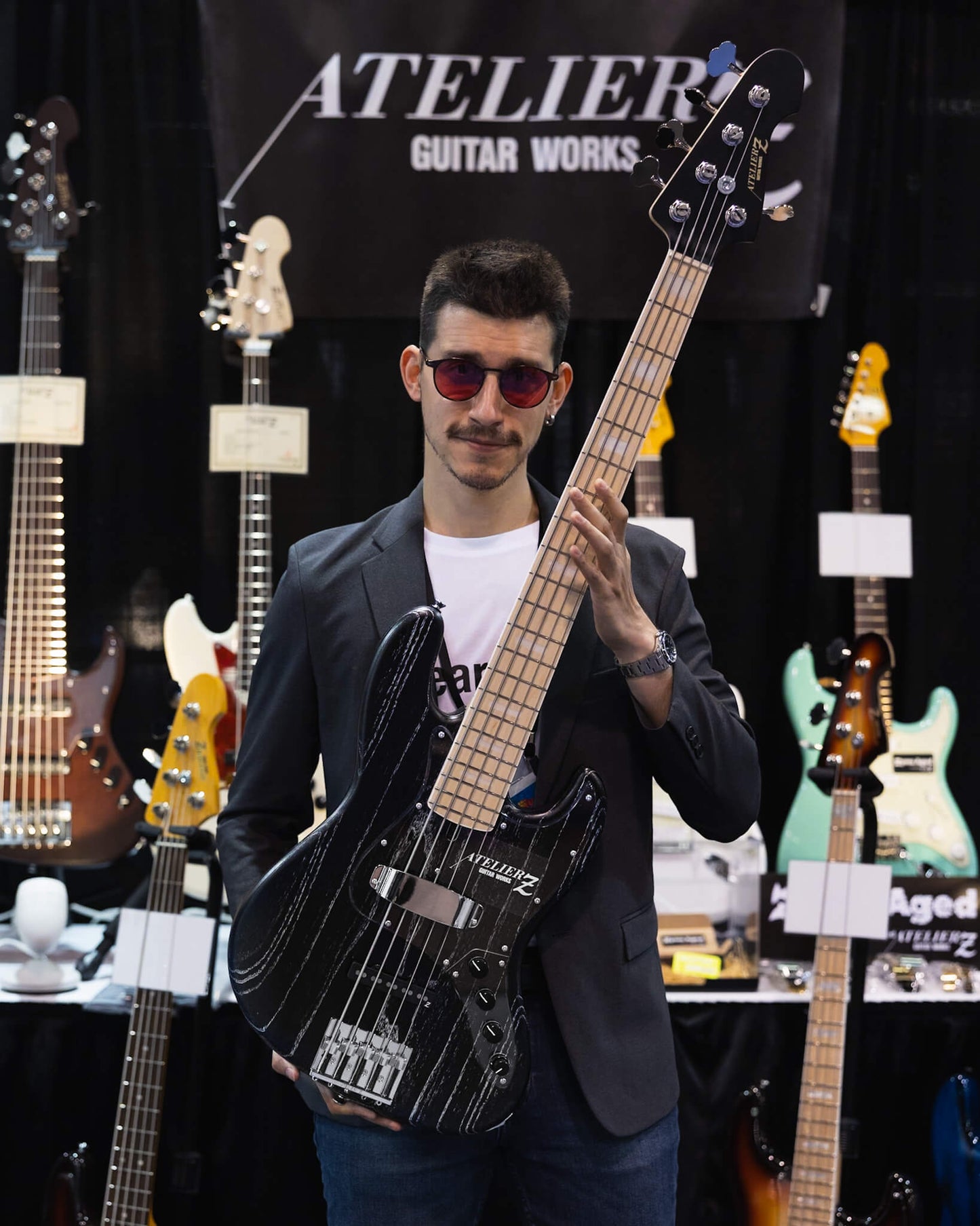 Atelier Z M265 Silver Line Black NAMM Show 2024 (end-2023)