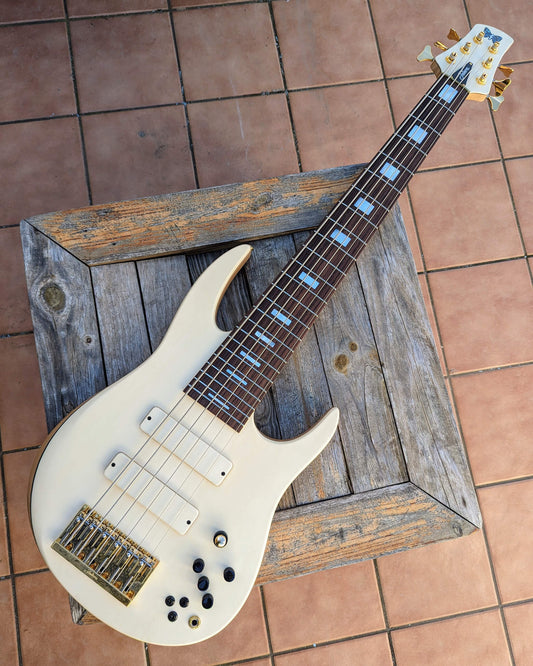 Fodera Contrabass 6 Elite Holly 2022
