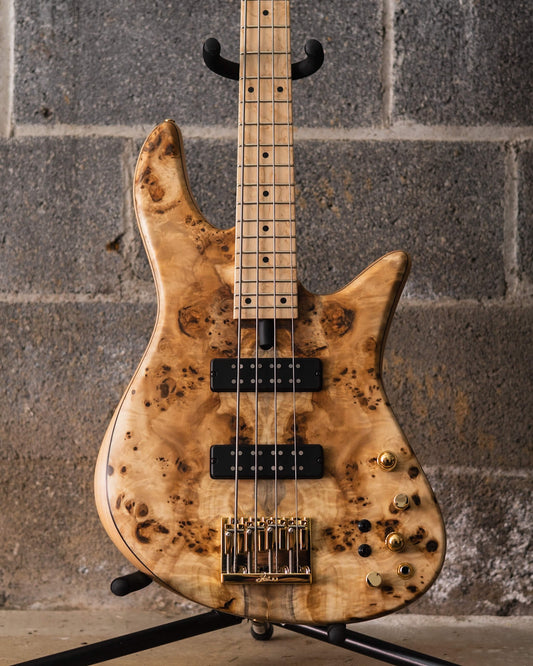 Fodera Emperor 4 Standard Special Poplar Burl (End-2024)