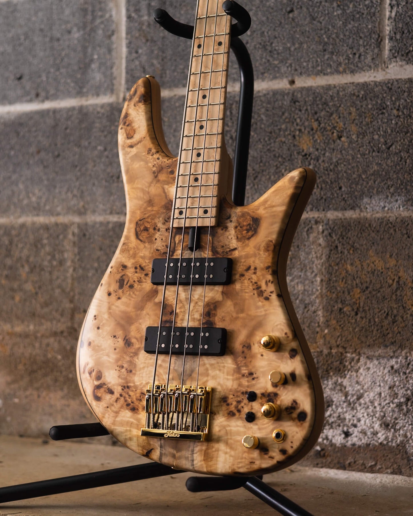 Fodera Emperor 4 Standard Special Poplar Burl (End-2024)