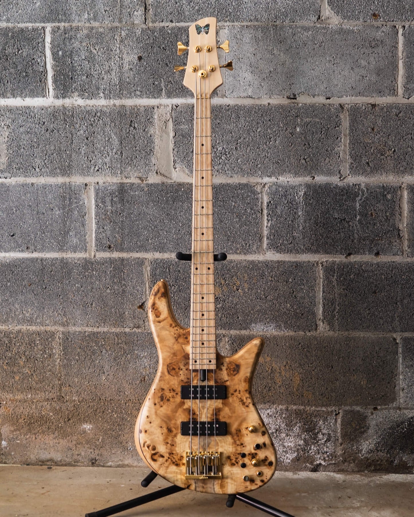 Fodera Emperor 4 Standard Special Poplar Burl (End-2024)